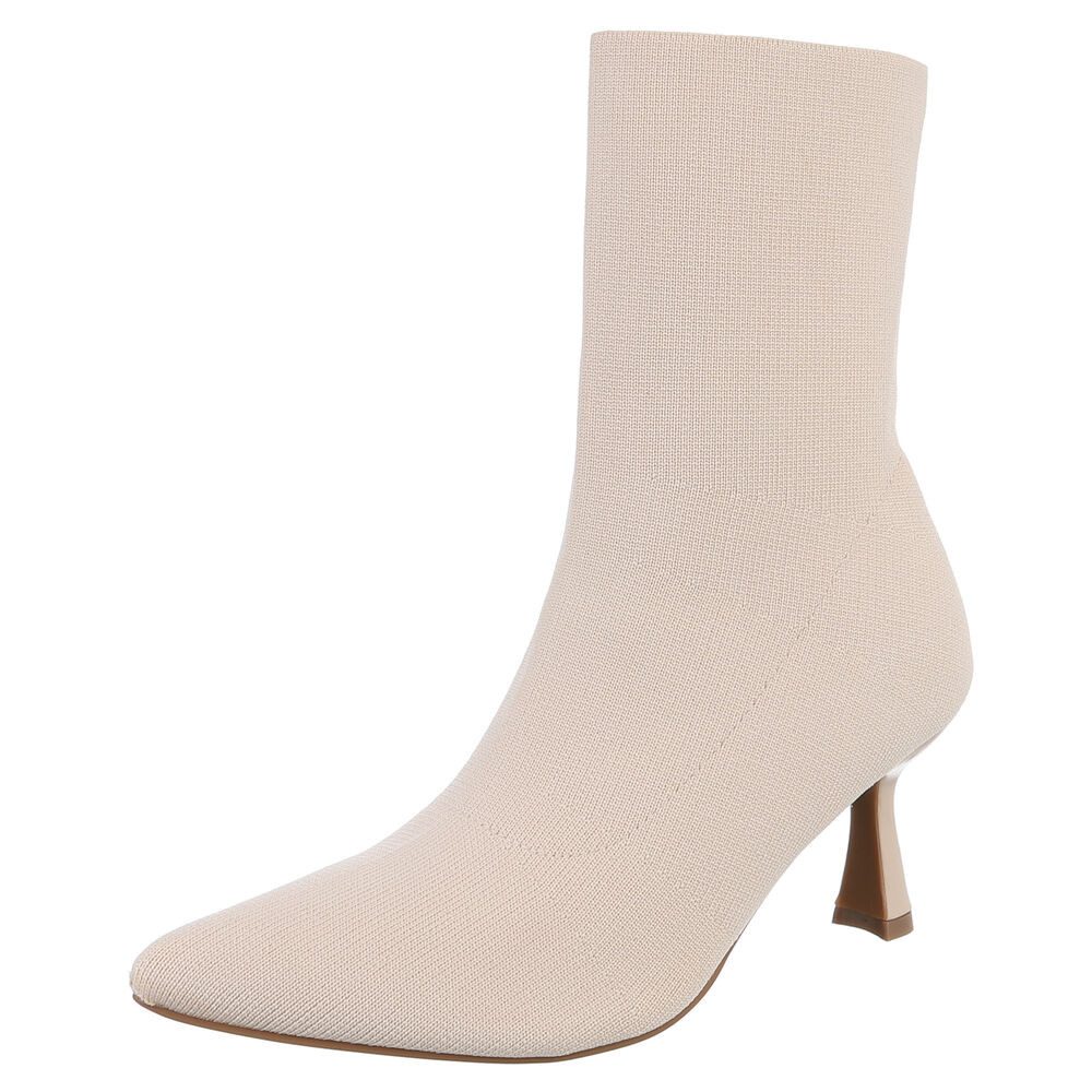Ital-Design Elegante Stiefelette mit elastischem Obermaterial günstig online kaufen