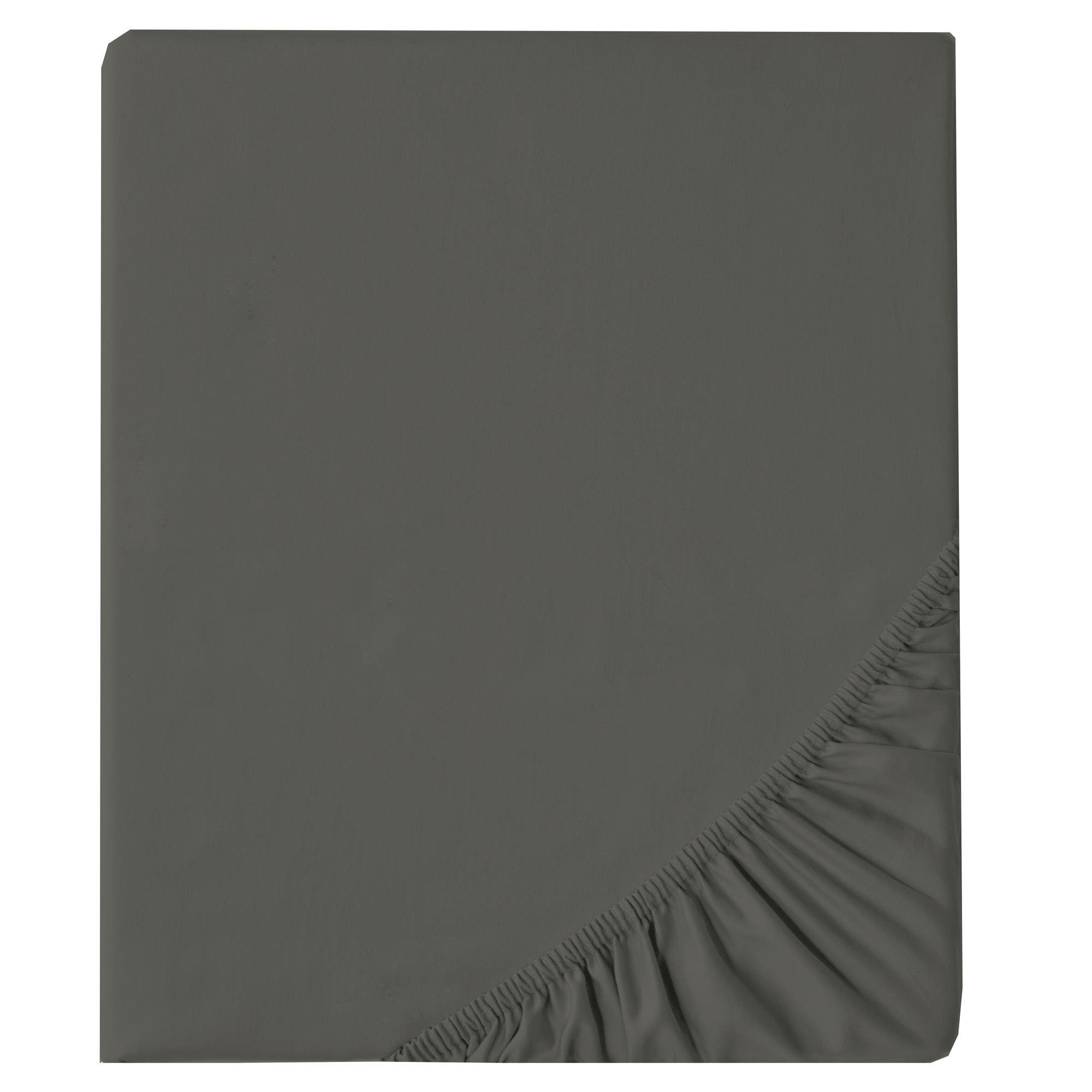 aqua-textil Spannbettlaken Luxury Spannbetttuch Mako Satin günstig online kaufen