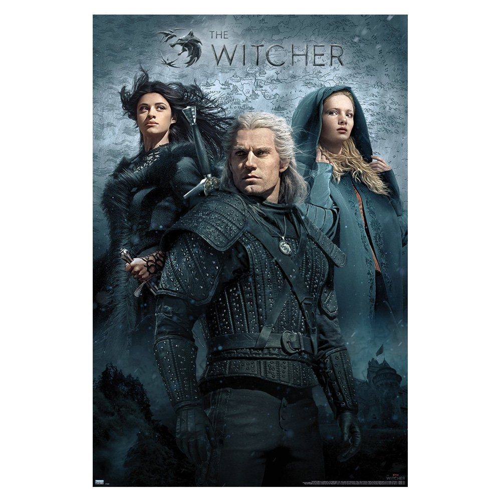 GB eye Poster Key Art Maxi Poster - The Witcher, Key Art