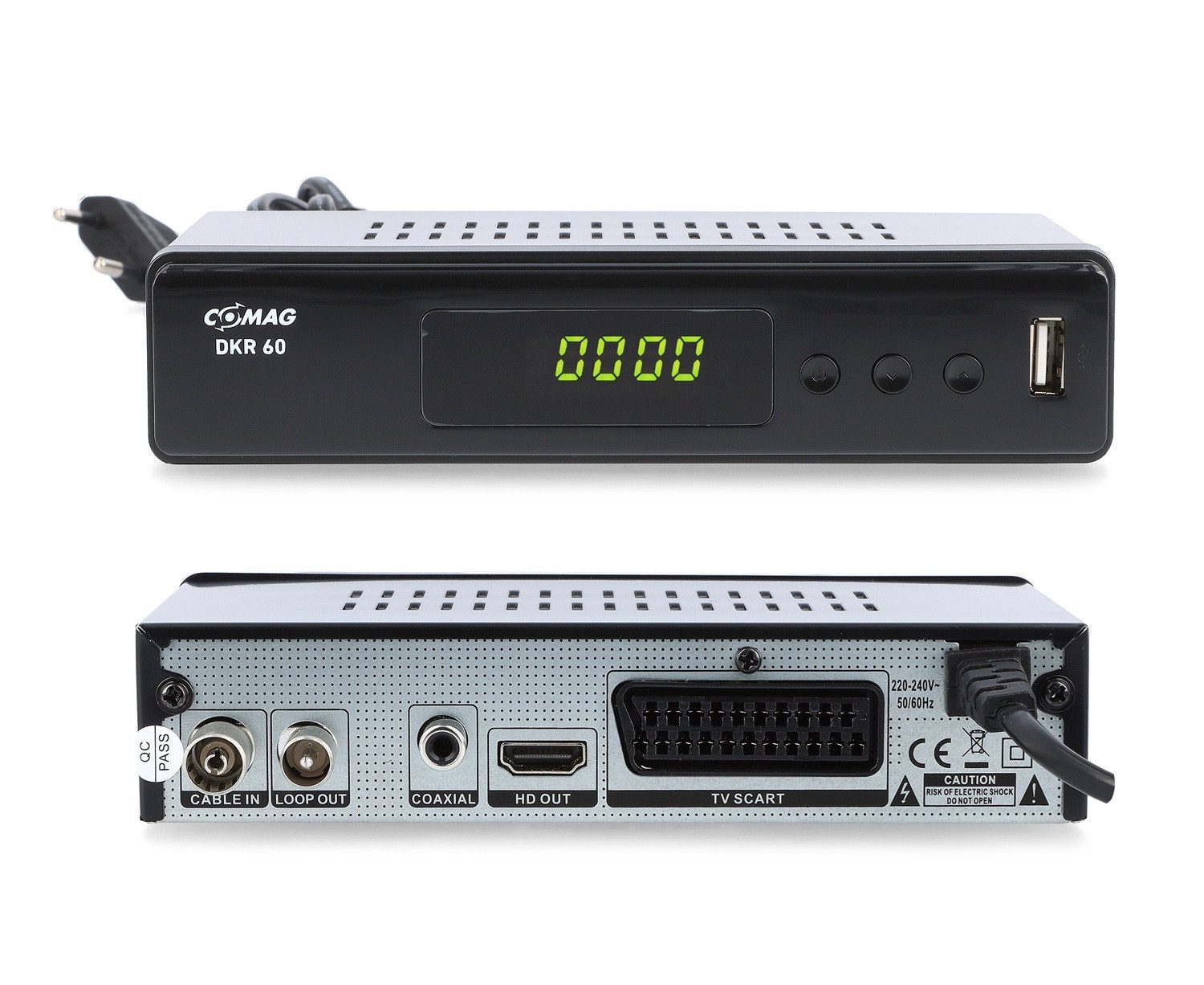 Comag COMAG DKR 60 HD digitaler Full HD Kabel-Receiver (PVR Ready, HDTV, Kabel-Receiver