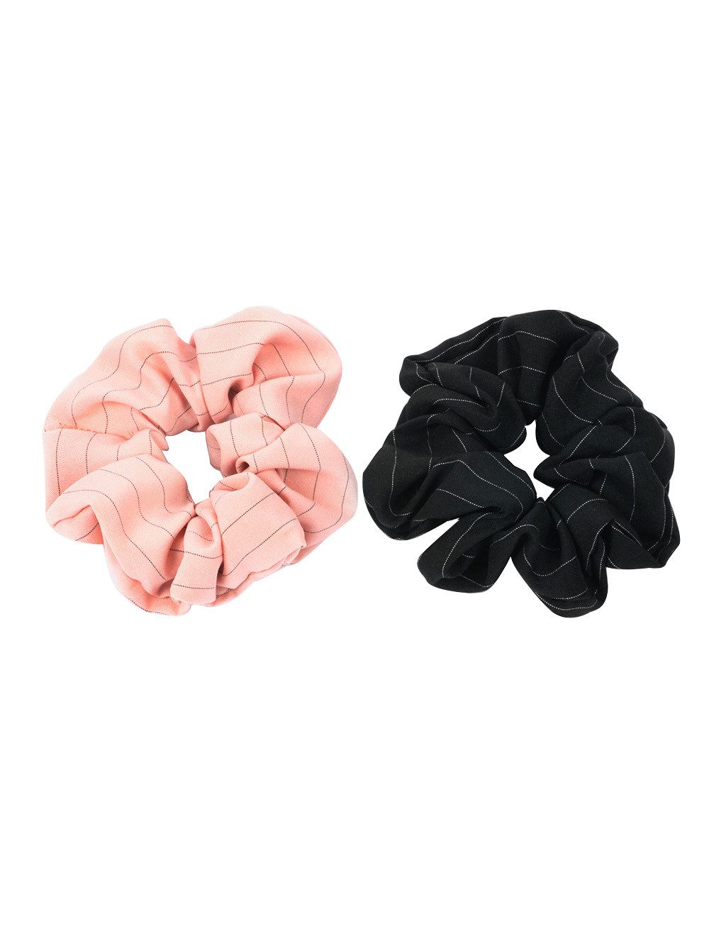 axy Zopfhalter XXL Scrunchie Haargummis Set, Doppelpack, 2-tlg., 2-Teiliges Scrunchies Haargummis Set, Damen Zopfgummi Haarteil Haarband