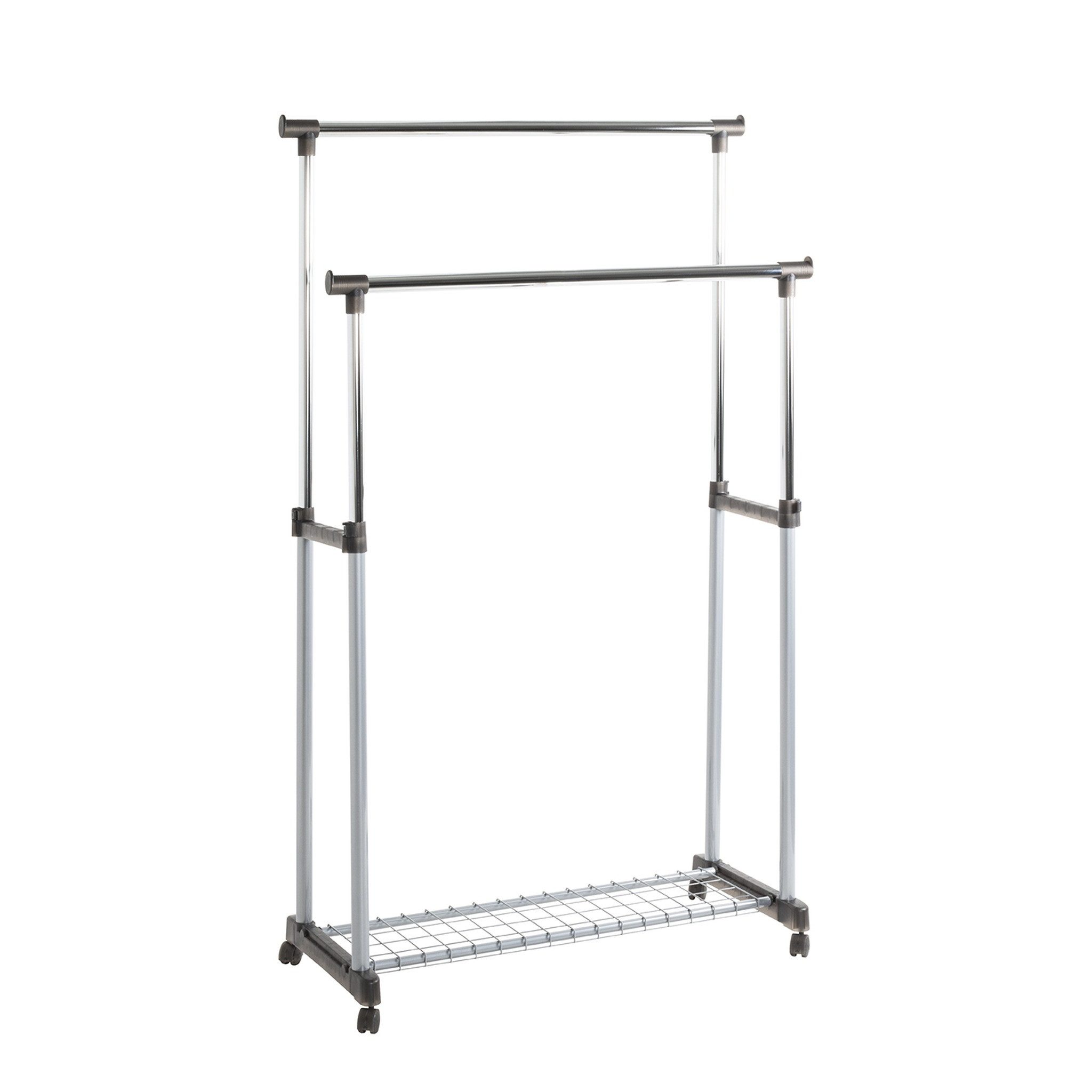 HAKU Garderobenstange Rollgarderobe Doubles