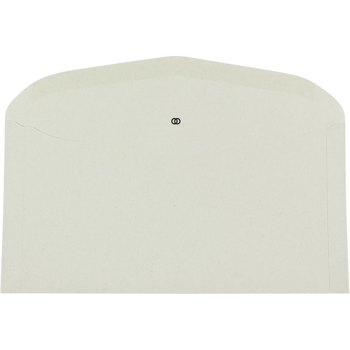 Soennecken Briefumschlag Soennecken Kuvertierhülle oeco 2979 114x229mm oF grau 1.000St.