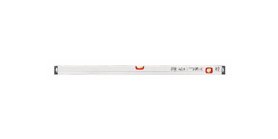 Connex Wasserwaage Wasserwaage 100 cm Aluminium Gefälleanzahl 2%