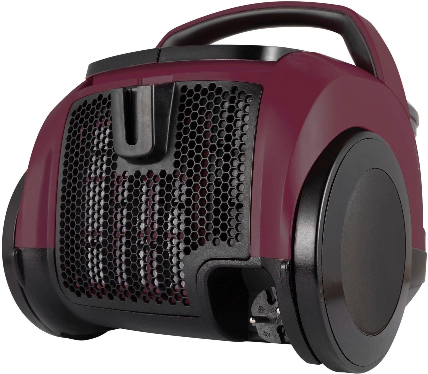 Grundig Bodenstaubsauger VCC 3870 A, 800 W, beutellos, 800W Staubsauger mit DustSeal, 1,8L Volumen & leisen 76 dB