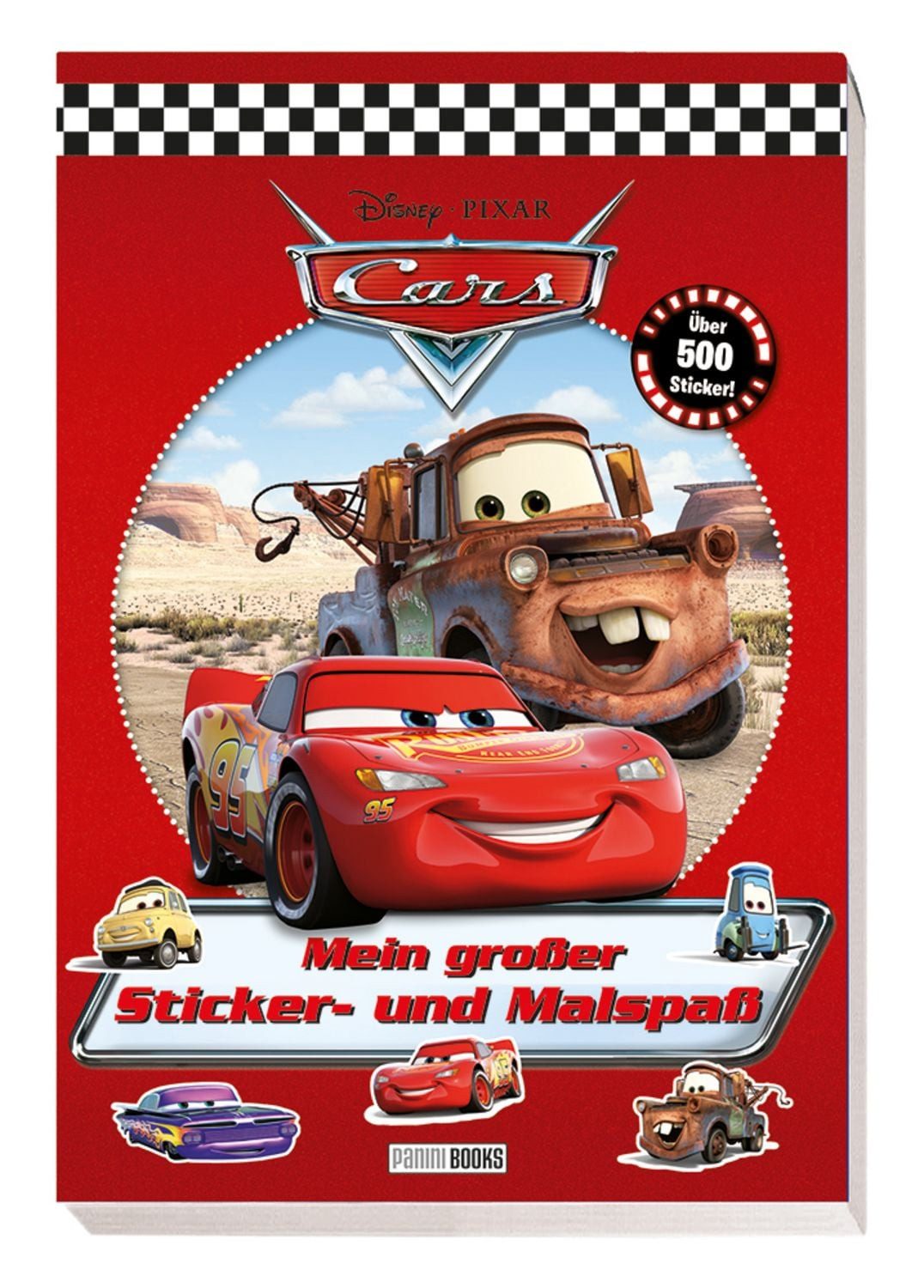 Disney PIXAR Cars: Mein großer Sticker- und Malspaß / Panini