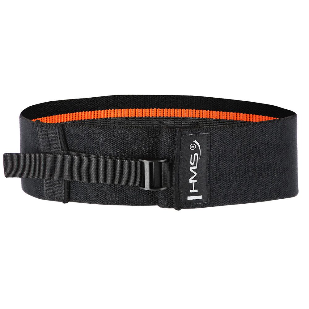 HMS Widerstandsband Hüftband Gymnastikband Fitnessband Spar-Set, 1-tlg., 42 x 8 cm verstellbar, Längenverstellbar, Gesäß- und Beintraining