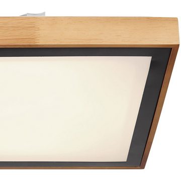 Globo Deckenleuchte Deckenleuchte Wohnzimmer Holz Deckenlampe LED Schlafzimmer Küche