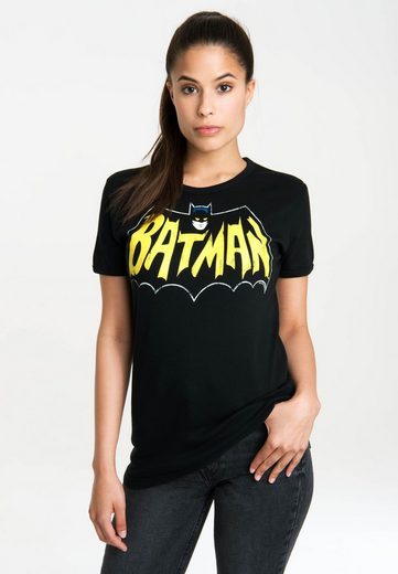 LOGOSHIRT T-Shirt »Batman - Fledermaus« mit lizenziertem Originaldesign
