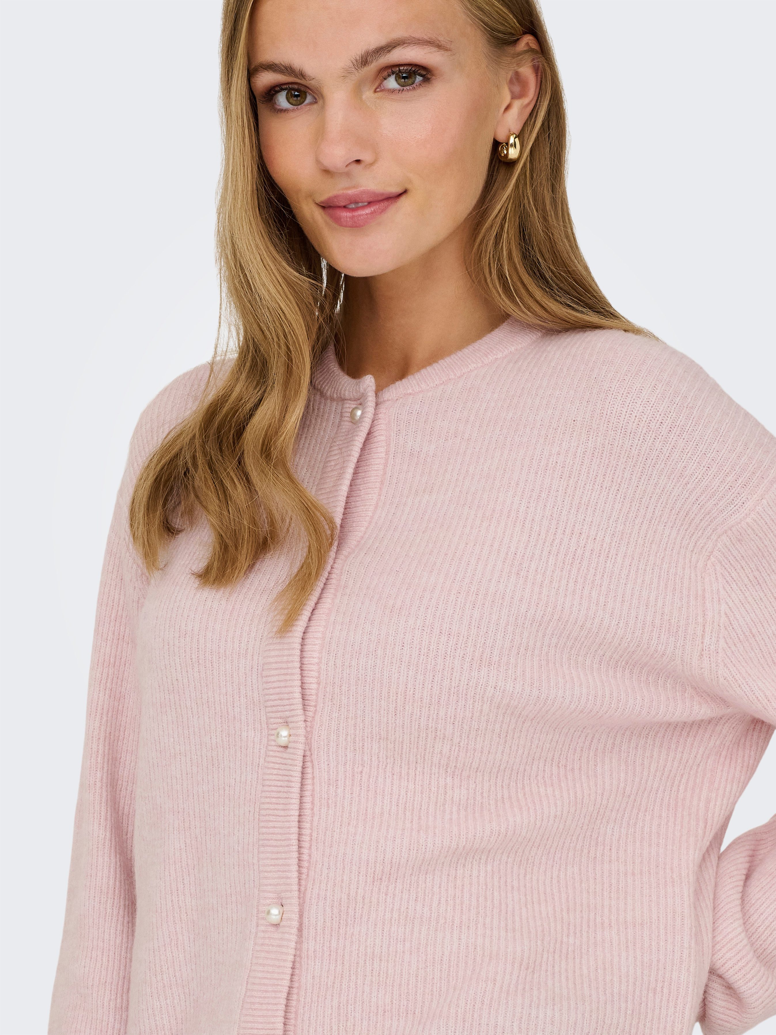 JDY Strickjacke JDYLUMI LIFE L/S BUTTON CARDIGA KNT NOOS