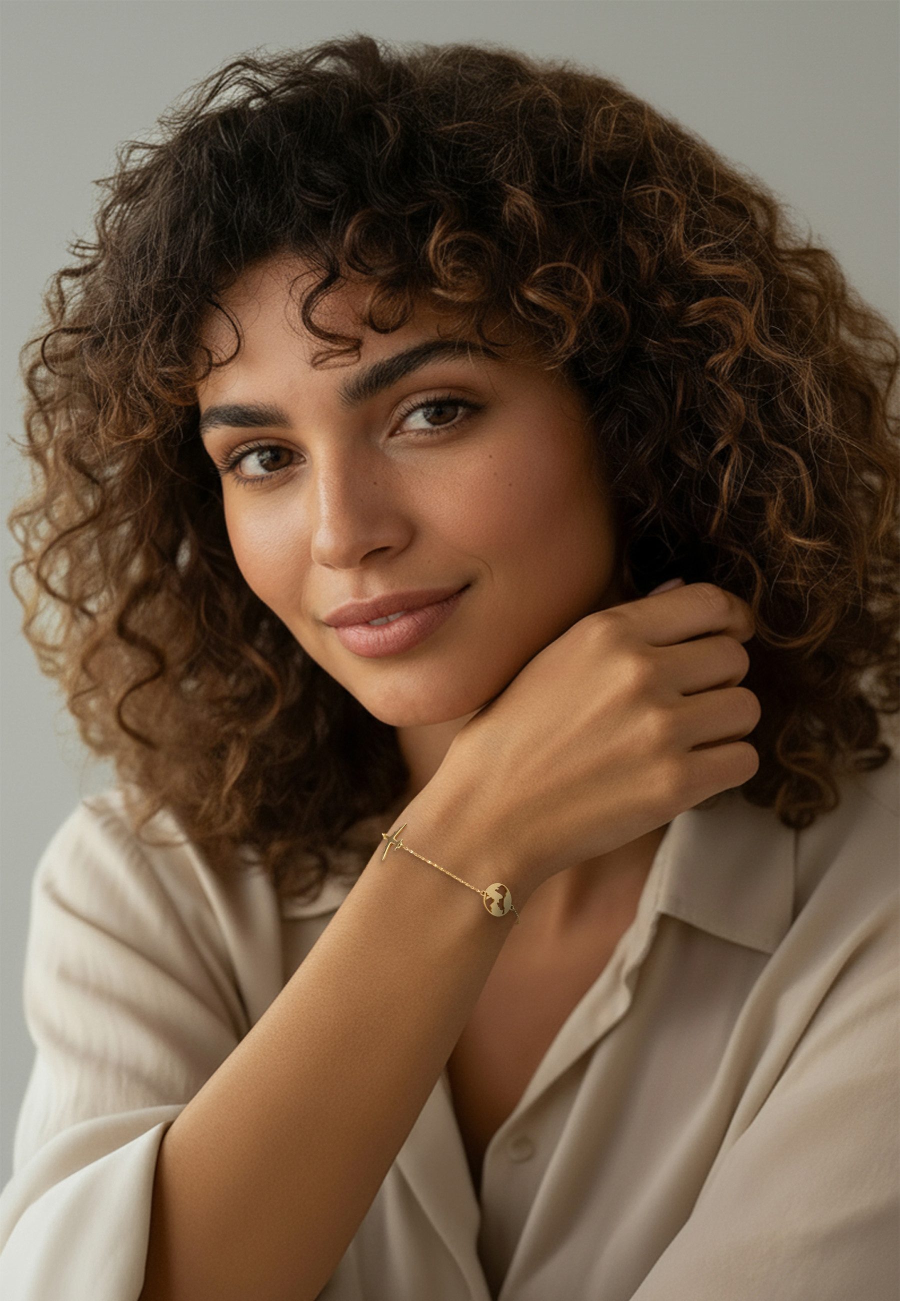 Sofia Milani Armband Weltkarten (Armband), 925 Silber Damen Schmuck - B0355 günstig online kaufen