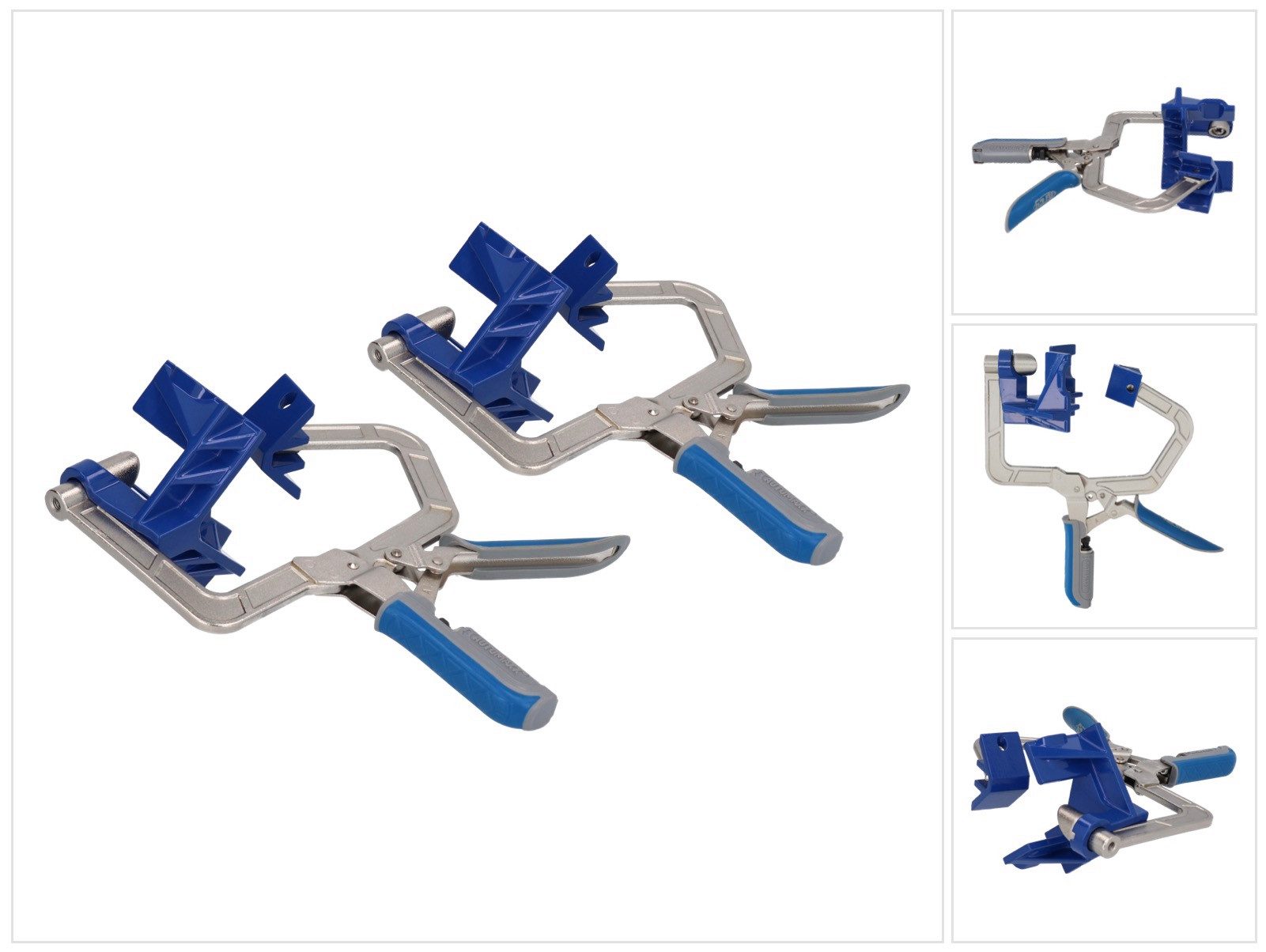 Kreg Zwinge Set 2x Automaxx Eckzwinge 90° 25 mm (KHCCC) Klemmzwinge Zwinge