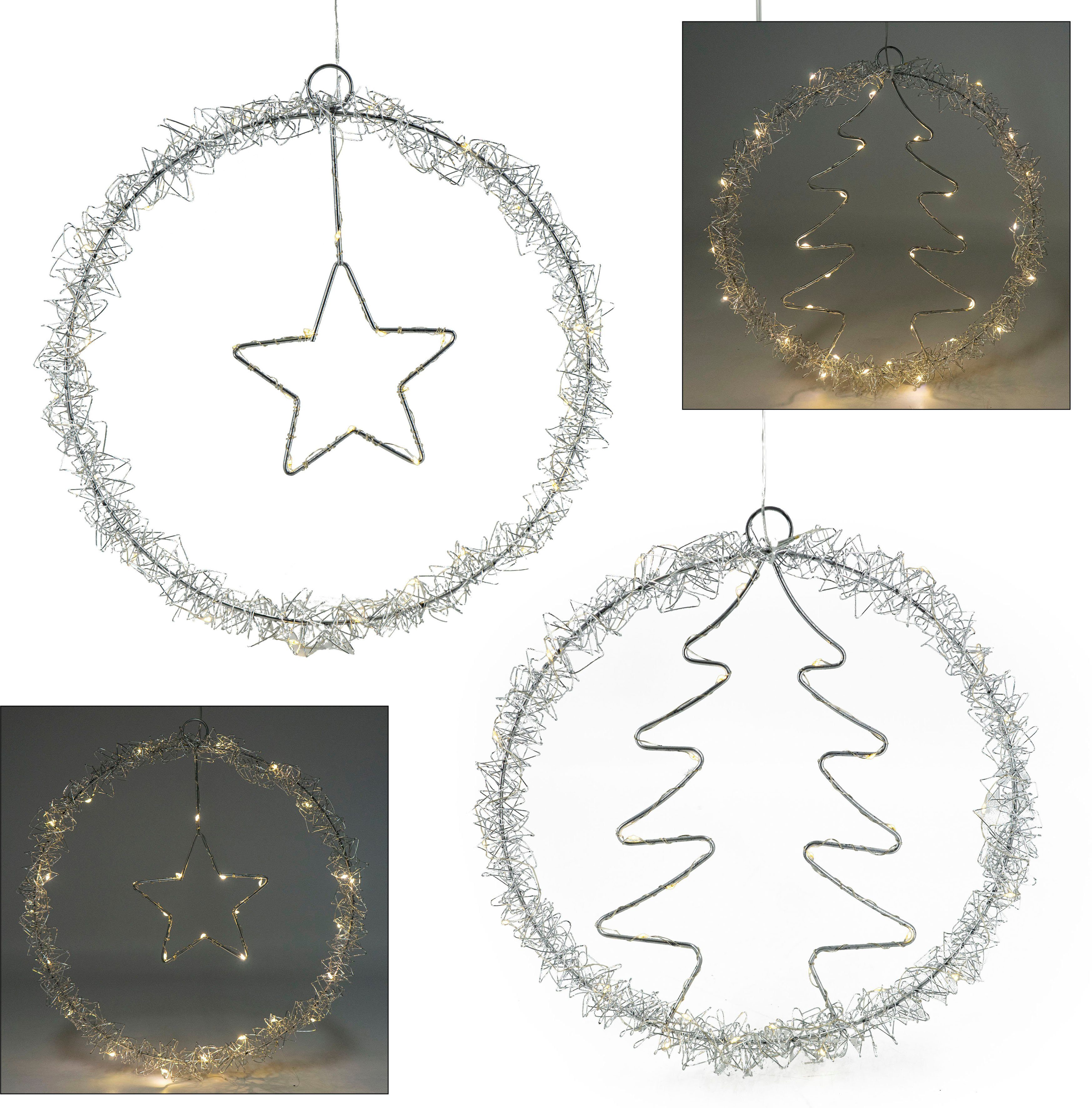 NOOR LIVING Dekolicht LED Weihnachtsdeko, Ø günstig online kaufen