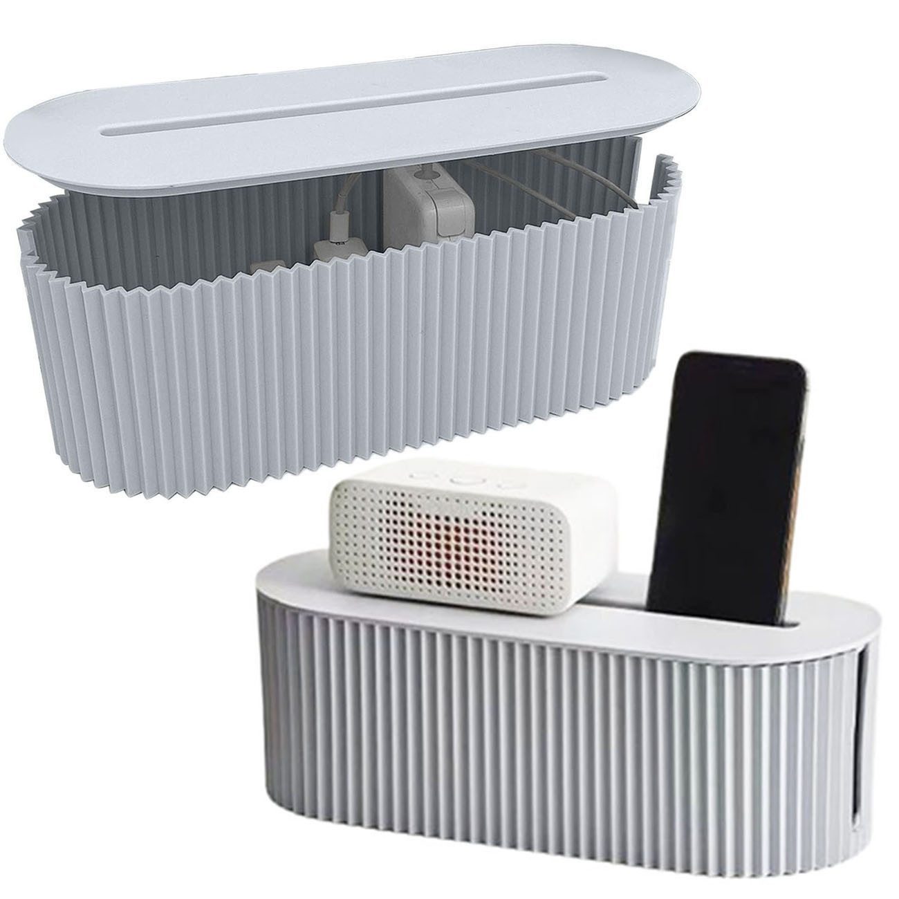 SURFOU Kabelbox Kabel Organizer Box Kabelmanagement Kabel Verstecken Steckd günstig online kaufen