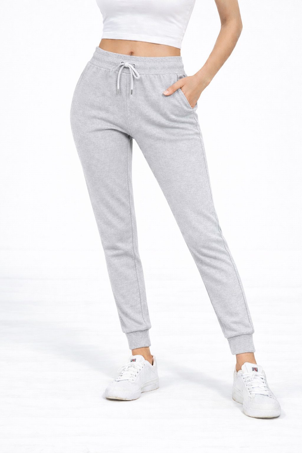 S&S Sweathose Jogginghose Damen Baumwolle Laufhose Sweatpants Trainingshose