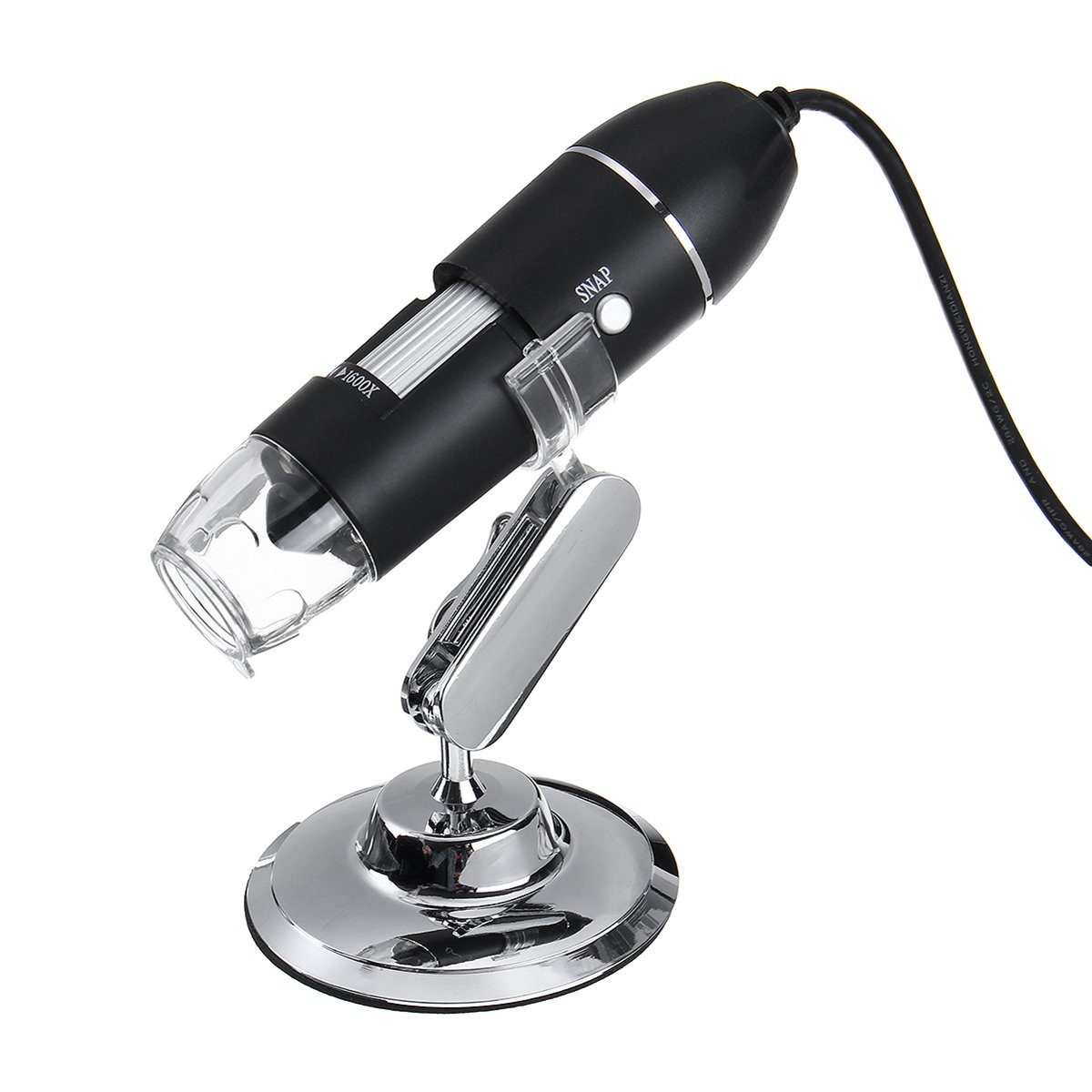 Insma USB-Mikroskop (1600X 8LED 2MP Zoom kompatible mit Anroid Windows)