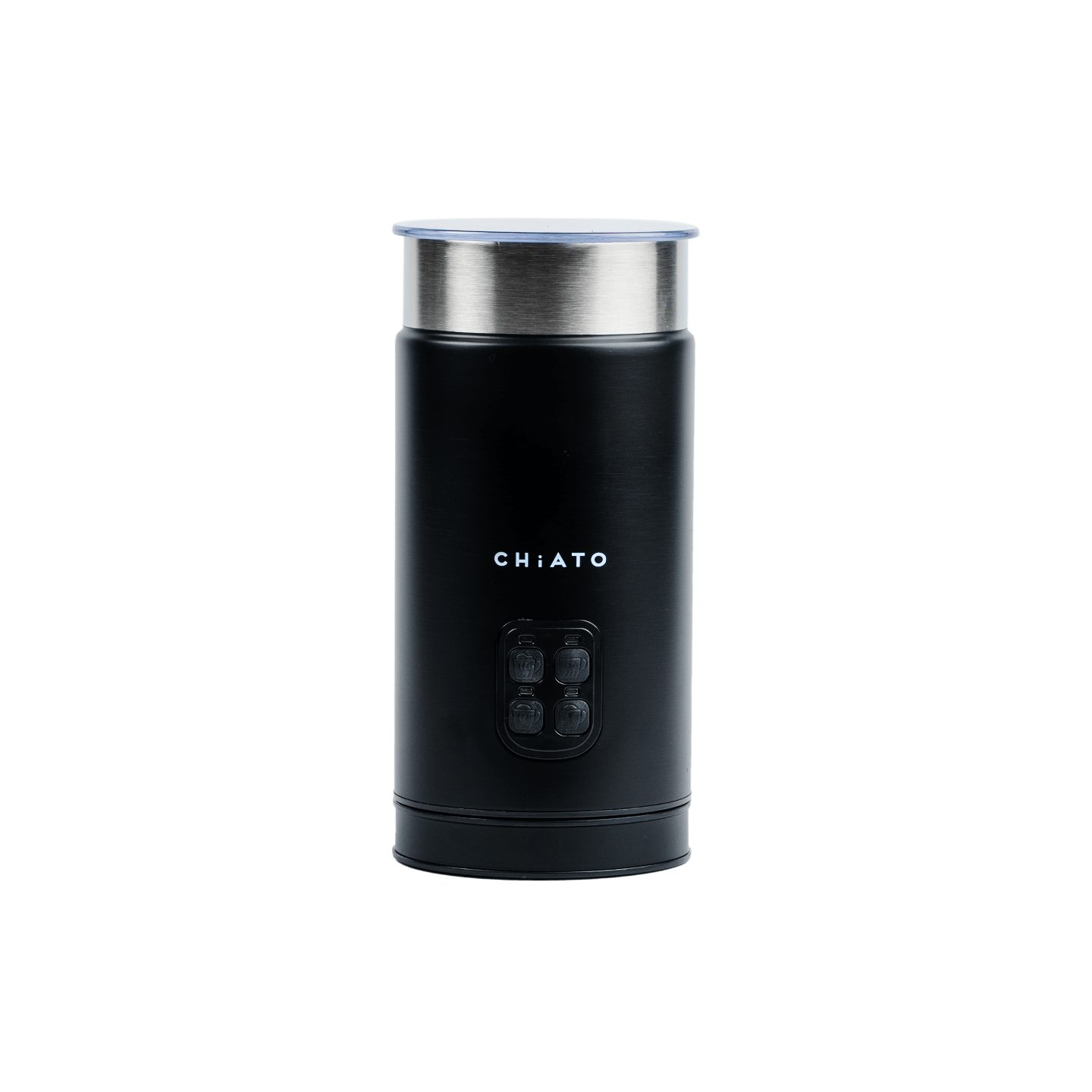 CHiATO Milchaufschäumer CHiATO milkPLAY Elektrischer Milchaufschäumer – Schwarz