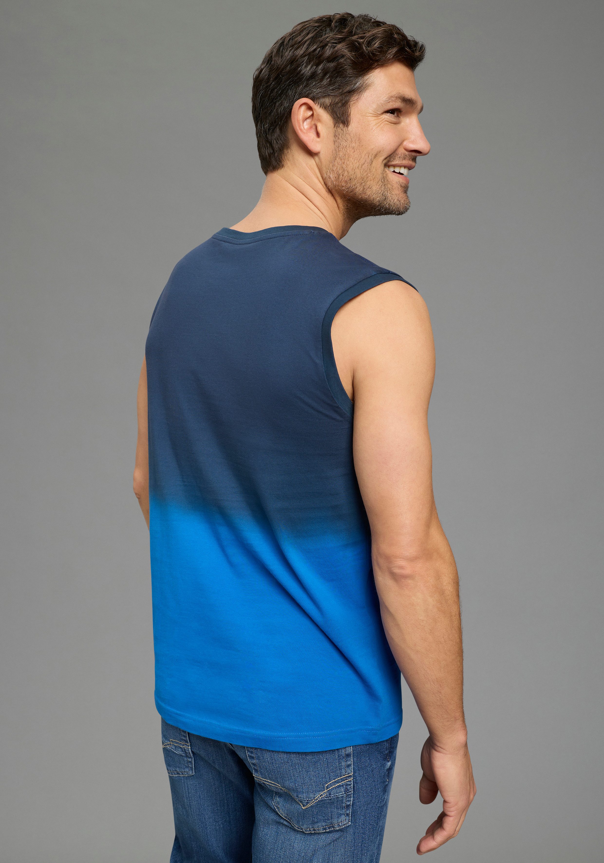 Man's World Muscleshirt Neue Kollektion! casual Stil, normale Passform, mit Rundhalsausschnitt