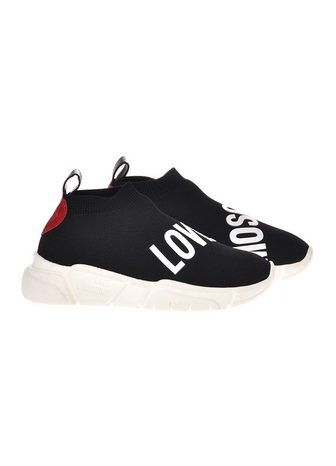 LOVE MOSCHINO Slip-On Sneaker su trendig großem Logo...
