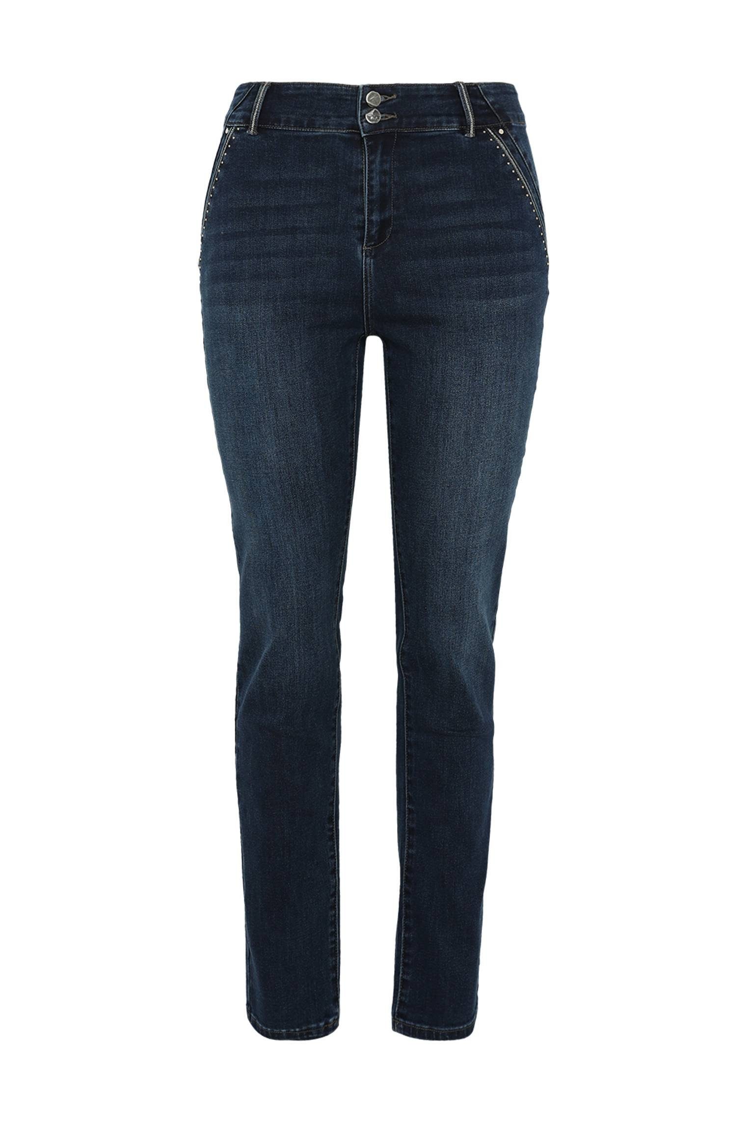 Paprika 5-Pocket-Jeans Slim-Fit-Jeans Louise L32 Mit Push-Up