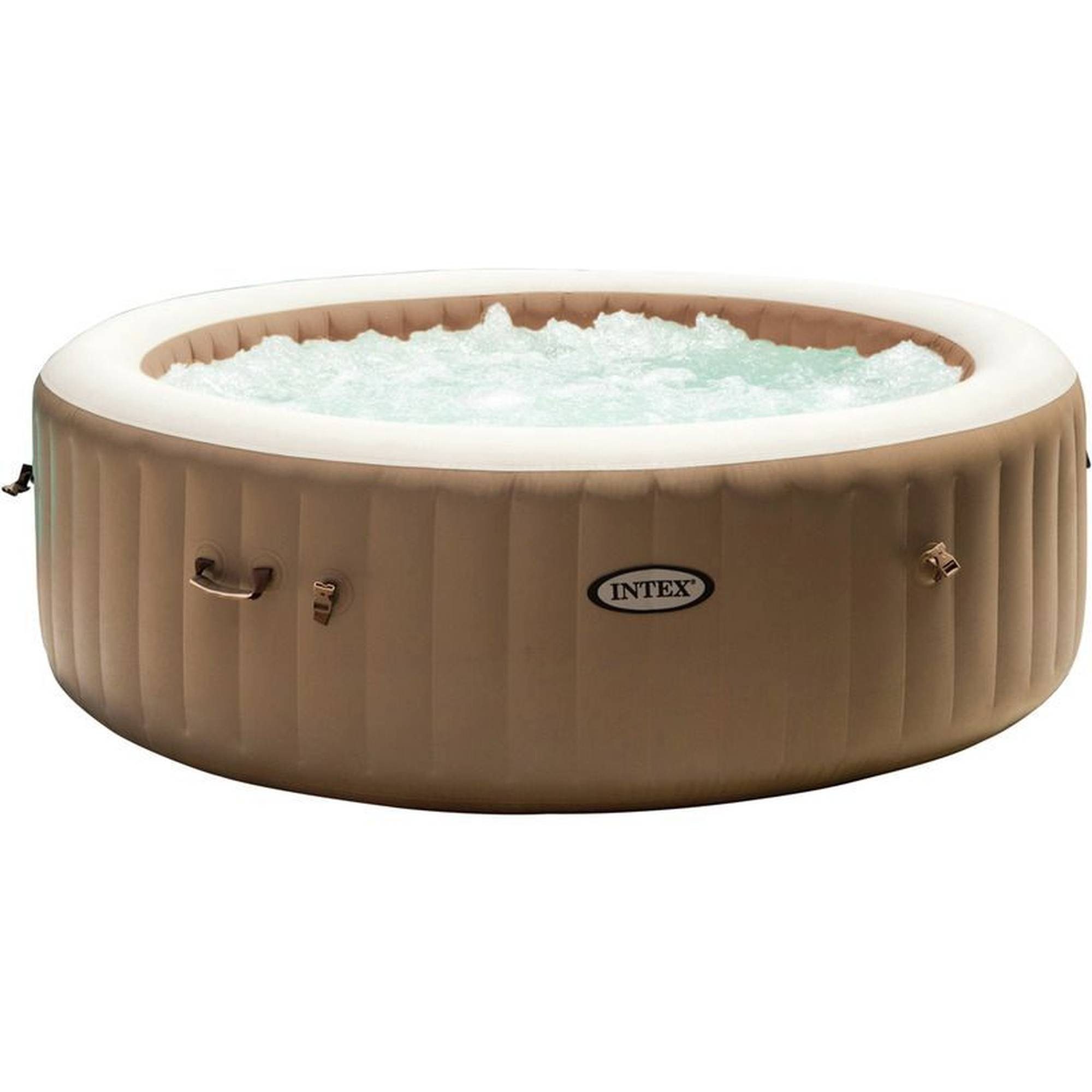 Intex Whirlpool Intex Pure Spa M Bubble Massage Set rund 196 x 71, (Komplett-Set)