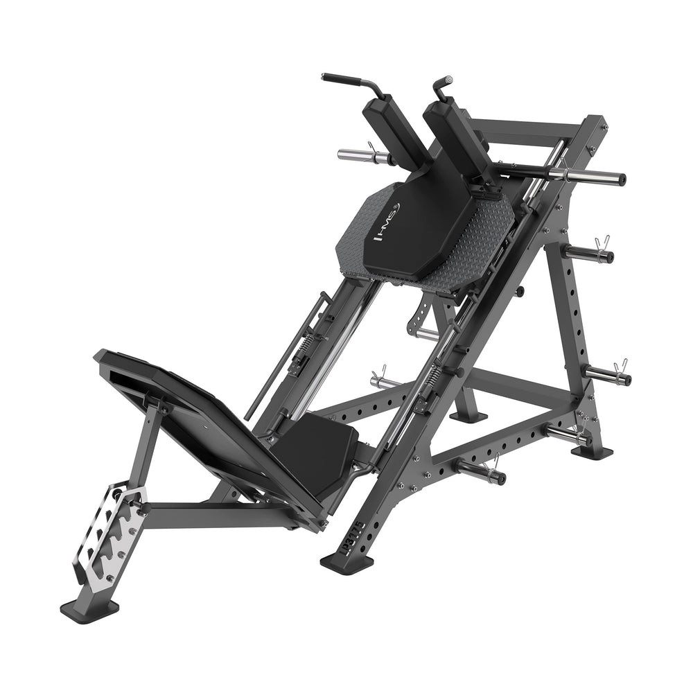 HMS Multipresse Beinpresse Beintrainer Kraftstation, (Spar-Set, 1-tlg., 263 x 152 cm leise), semi-kommerziell, verstellbar, bis 450 kg