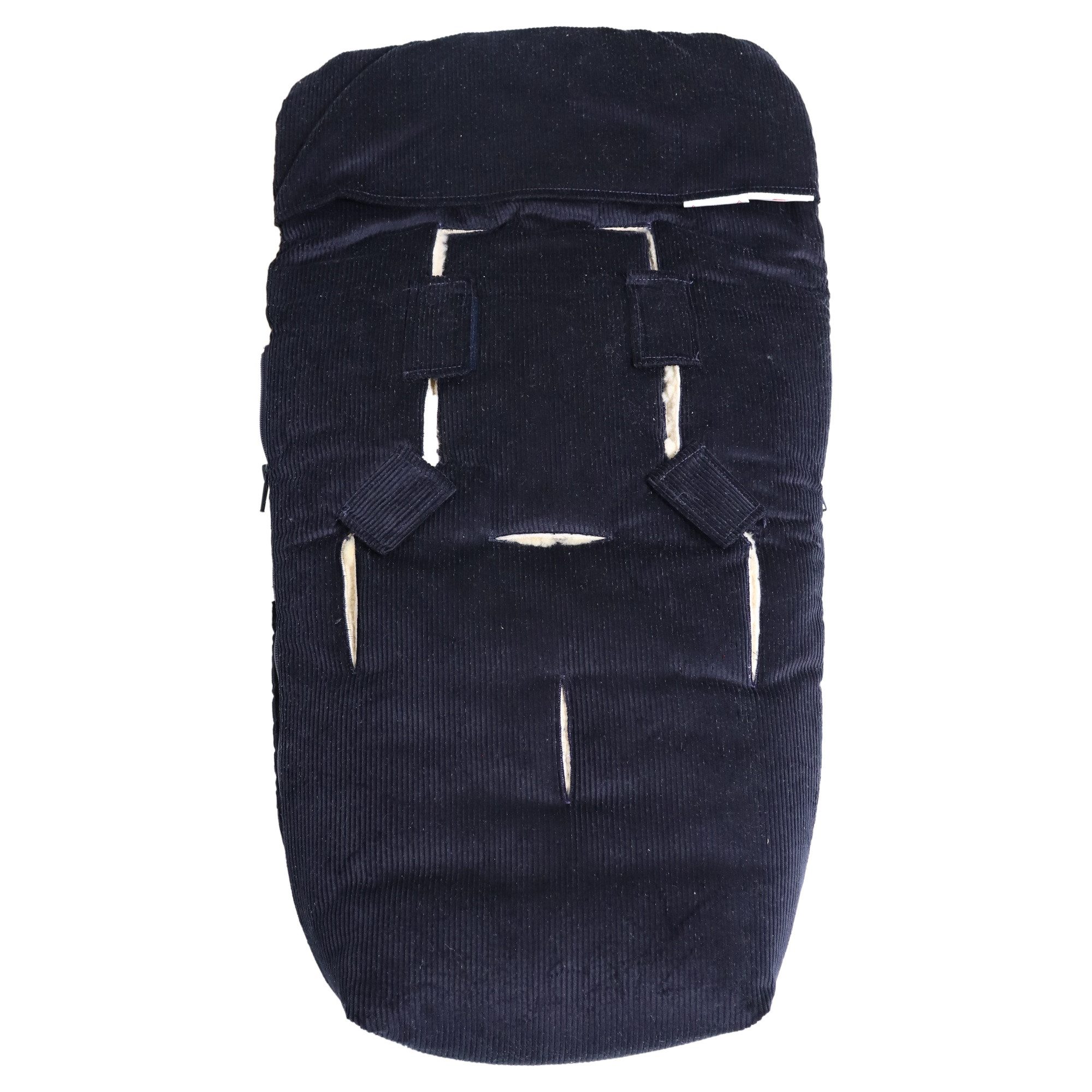 Kaiser Fußsack Filia Cord Lammfell Babyschalen Fußsack