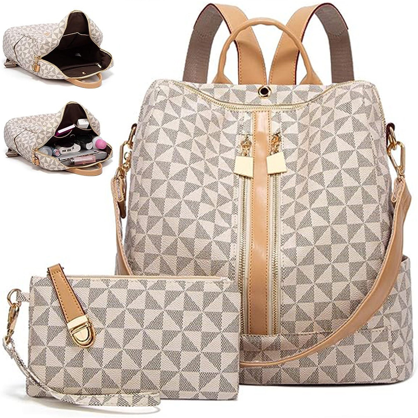REDOM Rucksack Handtasche Freizeitrucksack Umhängetasche (32x32x14 günstig online kaufen