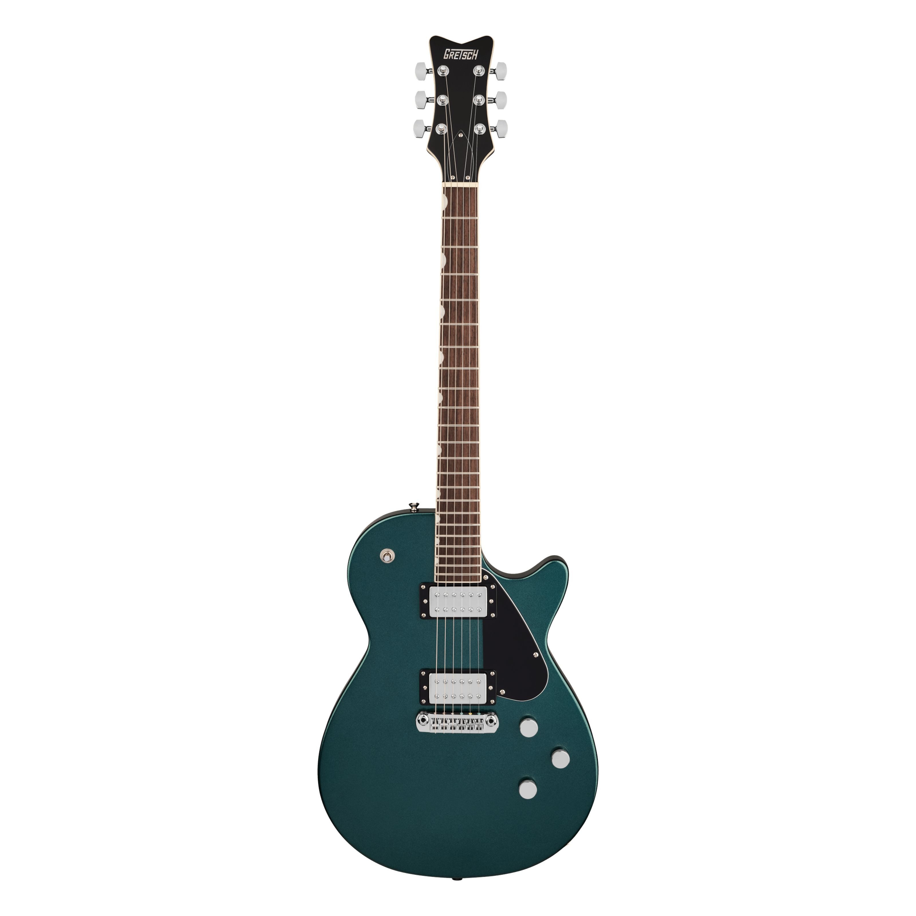 Gretsch E-Gitarre, E-Gitarren, Single Cut Modelle, Electromatic Jet Club Druid Green - Single Cut E-Gitarre