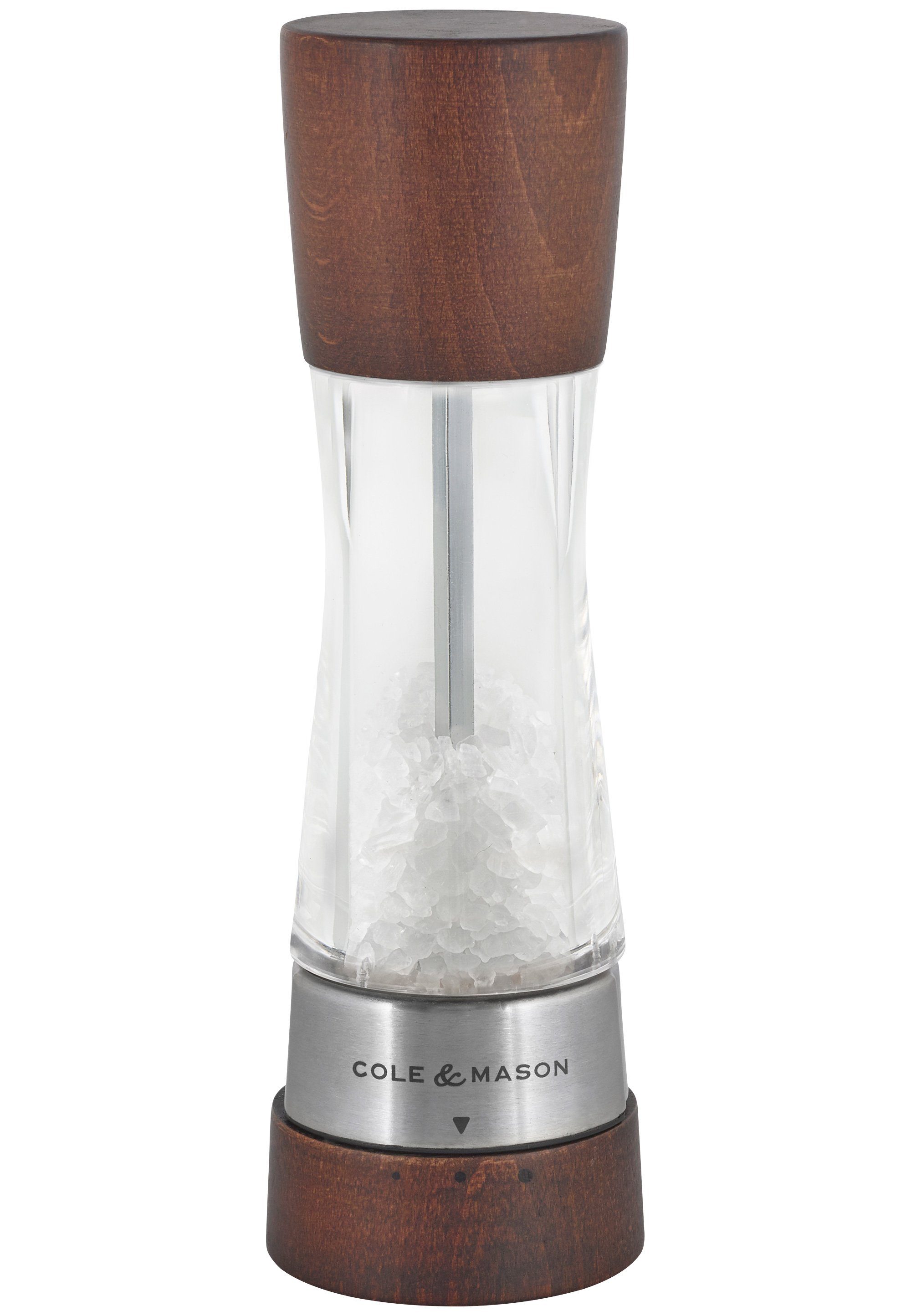 Cole & Mason Salzmühle Derwent Forest Wood, mit scharfem Keramikmahlwerk