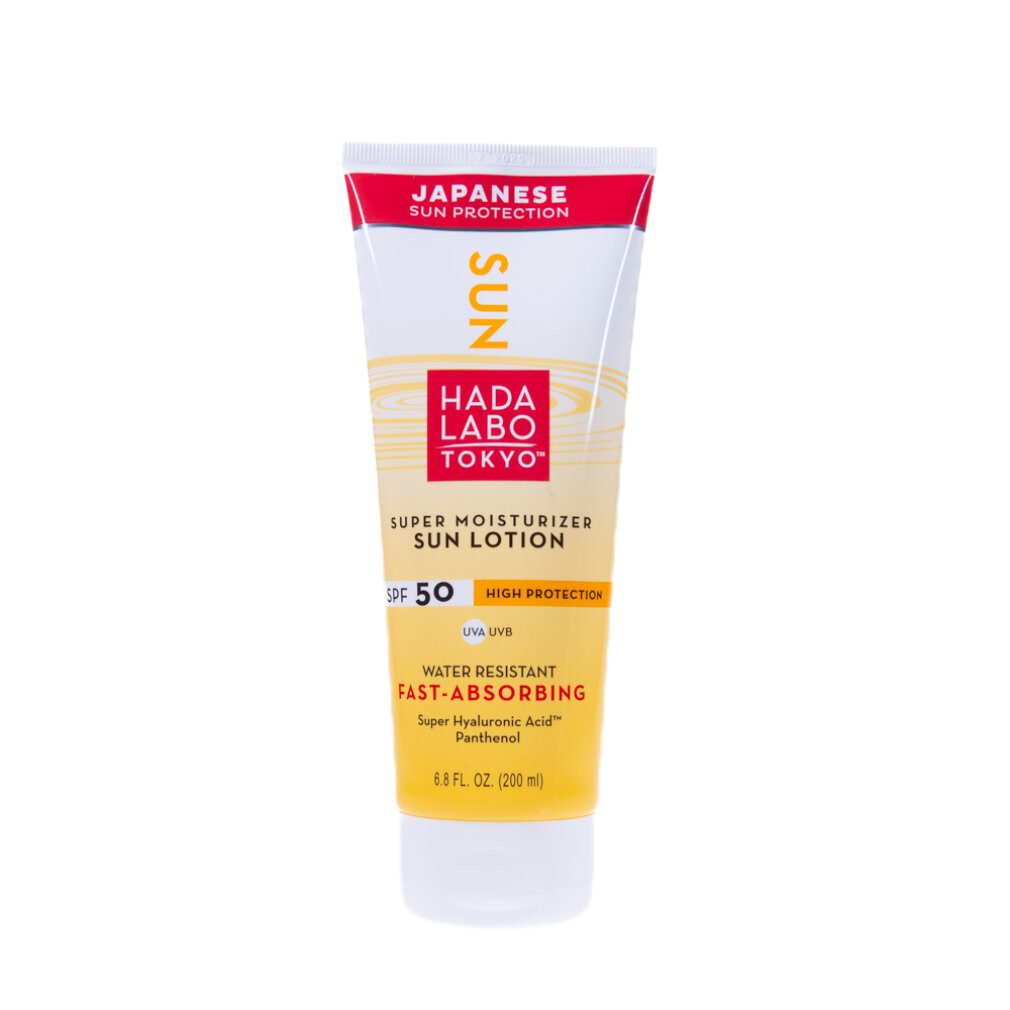 HADA LABO Sonnenschutzpflege Tokyo, Sun, Hyaluronsäure, Feuchtigkeitscreme, Sonnenschutzlotion, 50