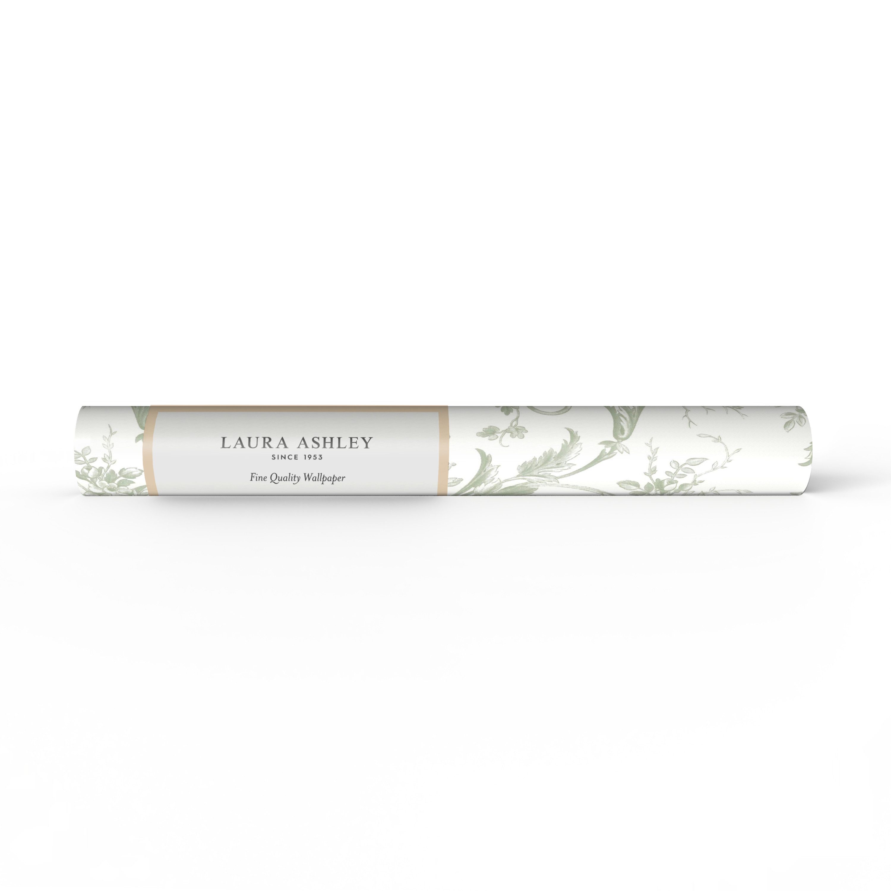 LAURA ASHLEY Vliestapete TUILIERIES, glatt, floral, (1 St), Design Tapeten