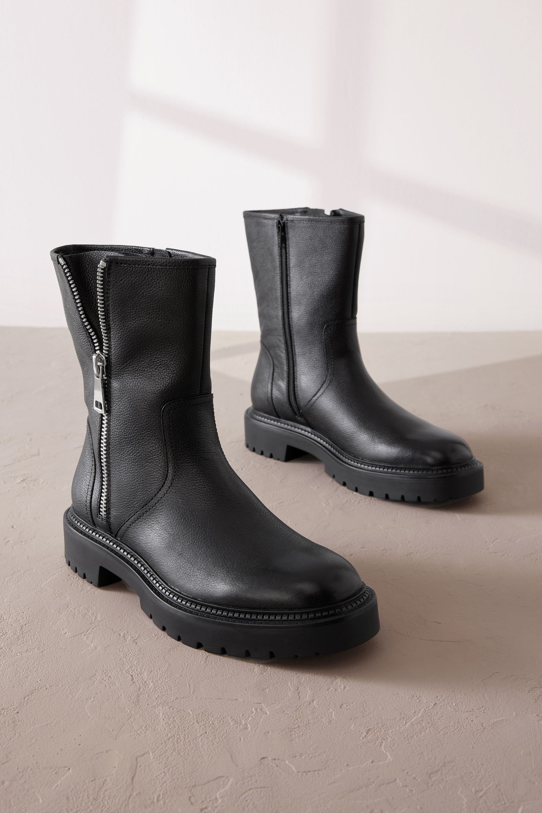 Next Forever Comfort® Bikerstiefel mit Reißverschluss Bikerboots (1-tlg)