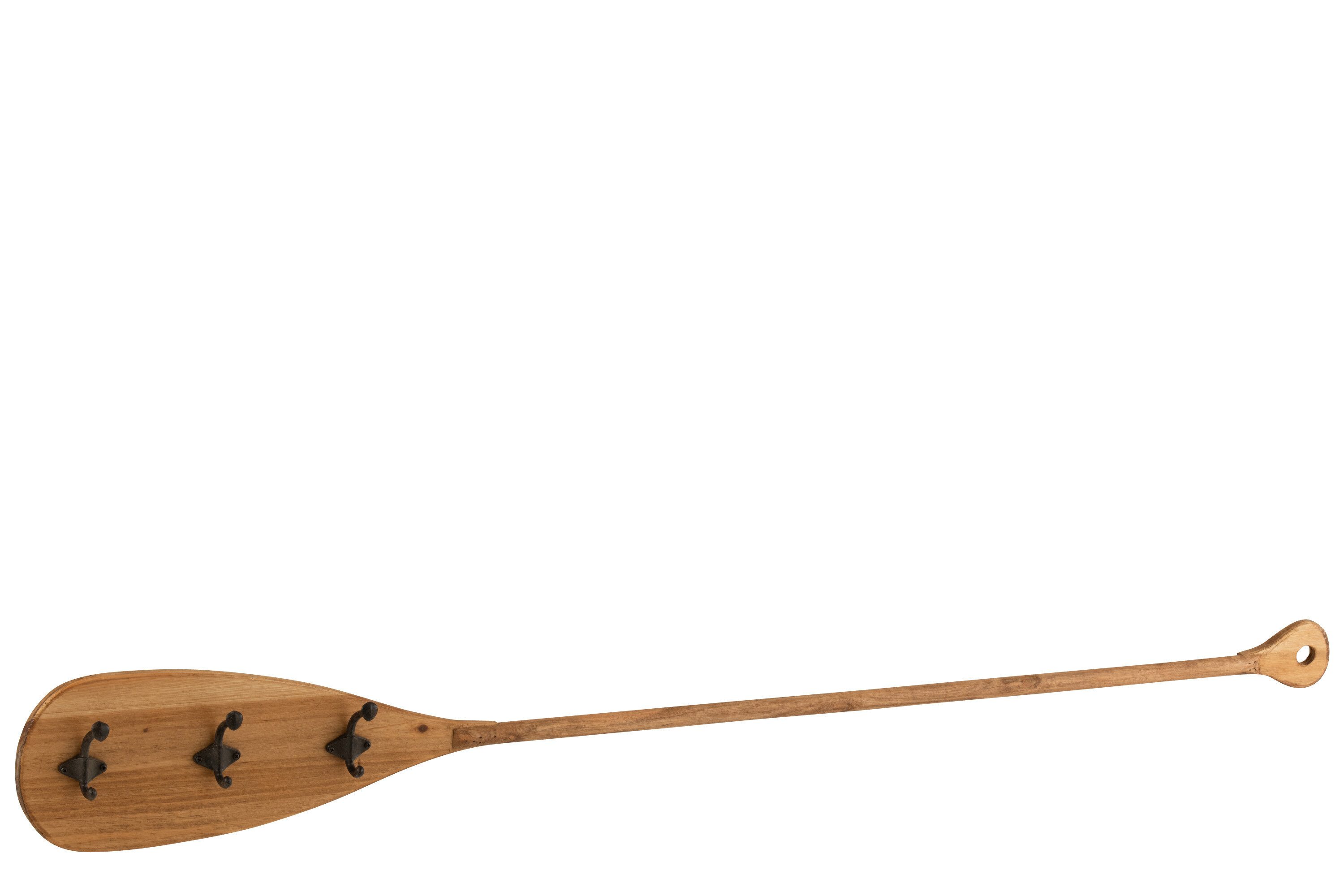J-line Гачок для одягу Гачок для одягу Ruder Holz / Metall Braun
