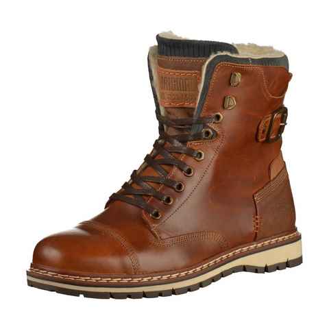 Bullboxer Stiefelette Leder Schnürstiefelette