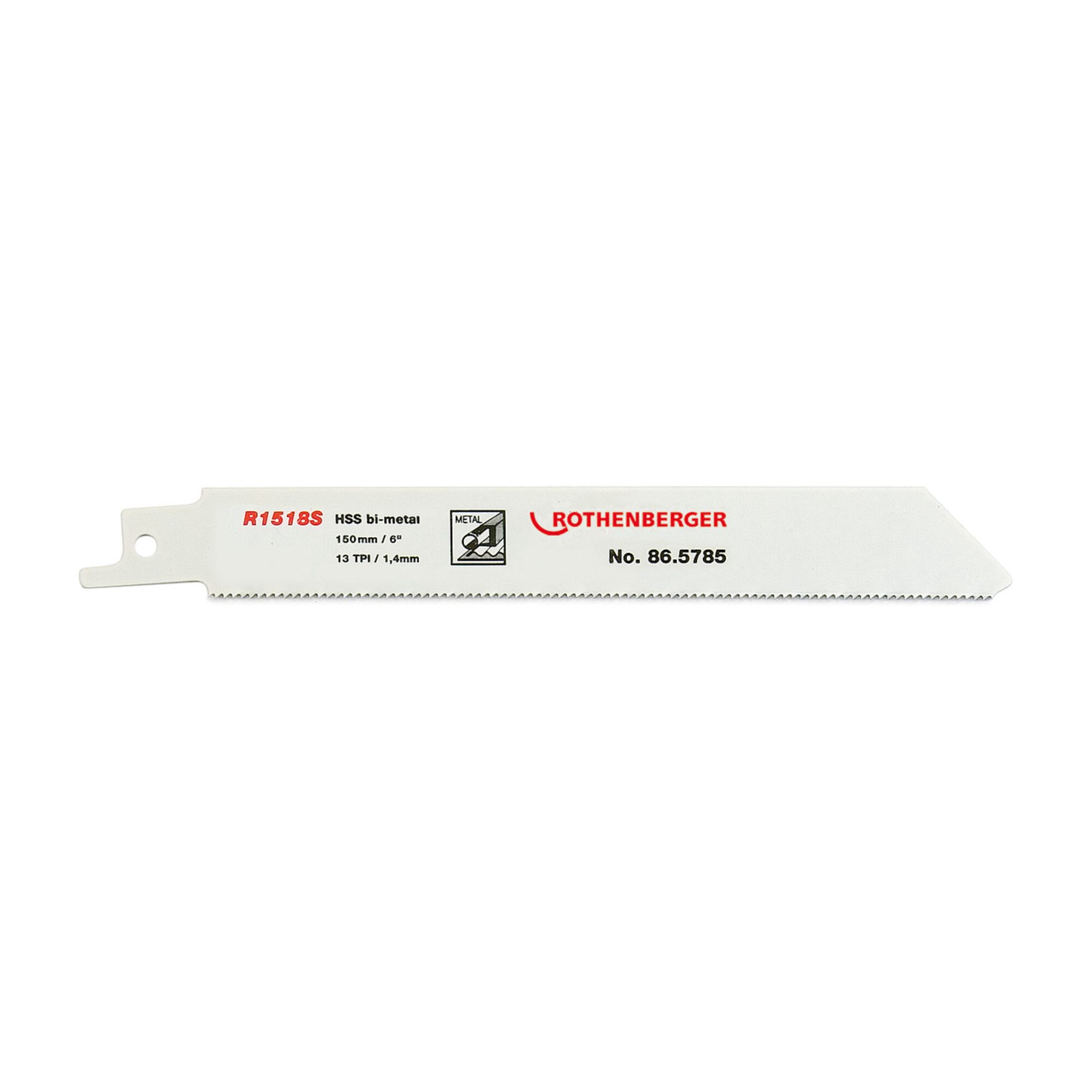 Rothenberger Sägeblatt Rothenberger Universal-Sägeblatt HSS Bi-Metall, 150x20x0,9, 5 Stück 5