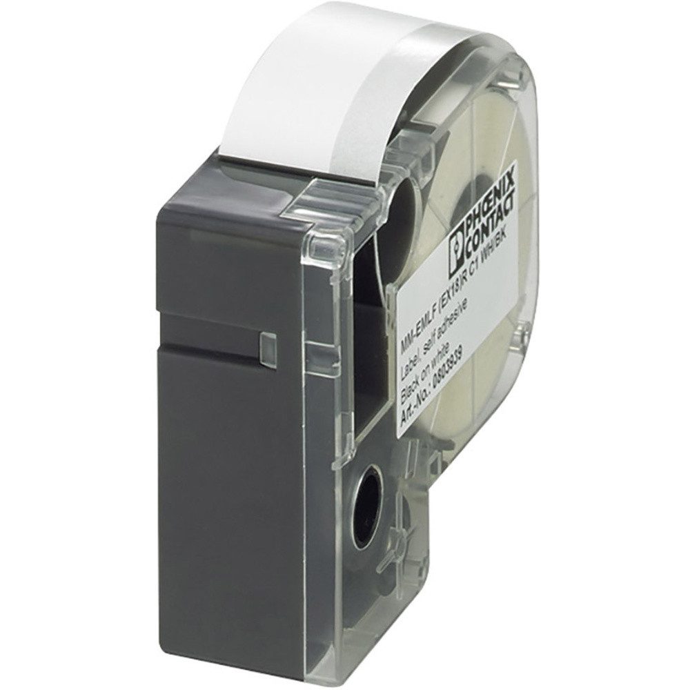 Kabelzubehör Phoenix Contact 803939 MM-EMLF (EX18)R C1 WH/BK Etiketten für Thermotr