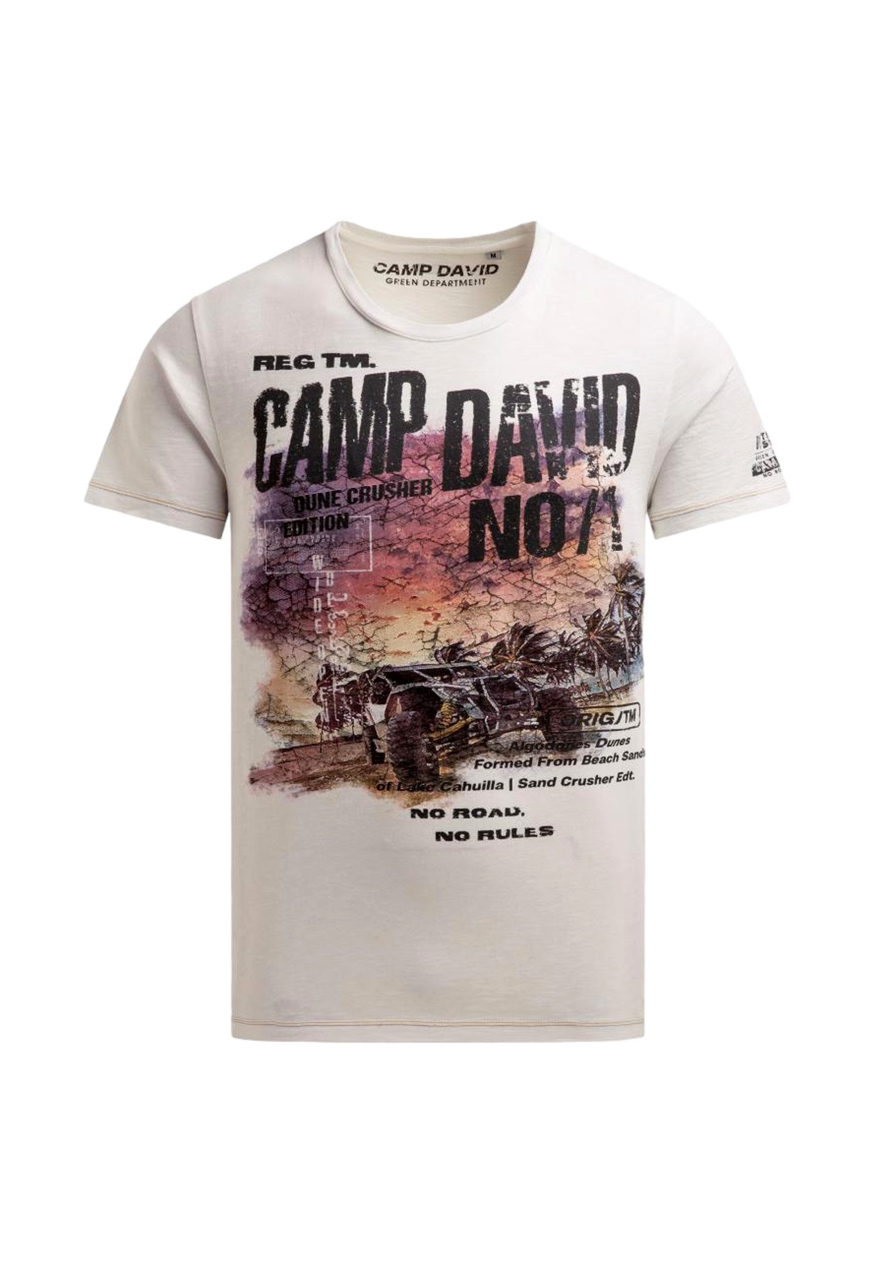 CAMP DAVID T-Shirt T-Shirt Dune Crusher Kurzarmshirt (1-tlg., 1)