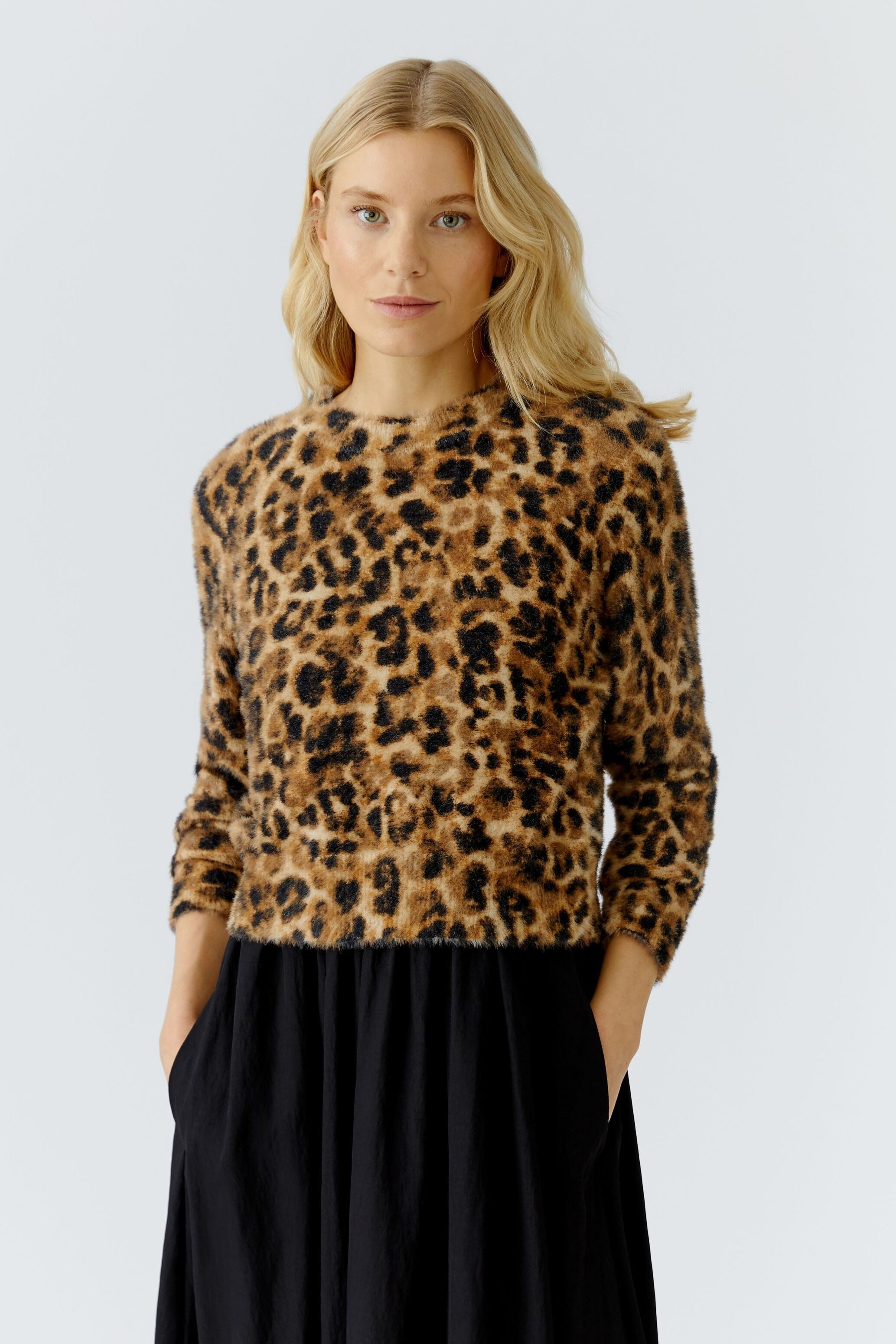 Oui Rundhalspullover Pullover günstig online kaufen