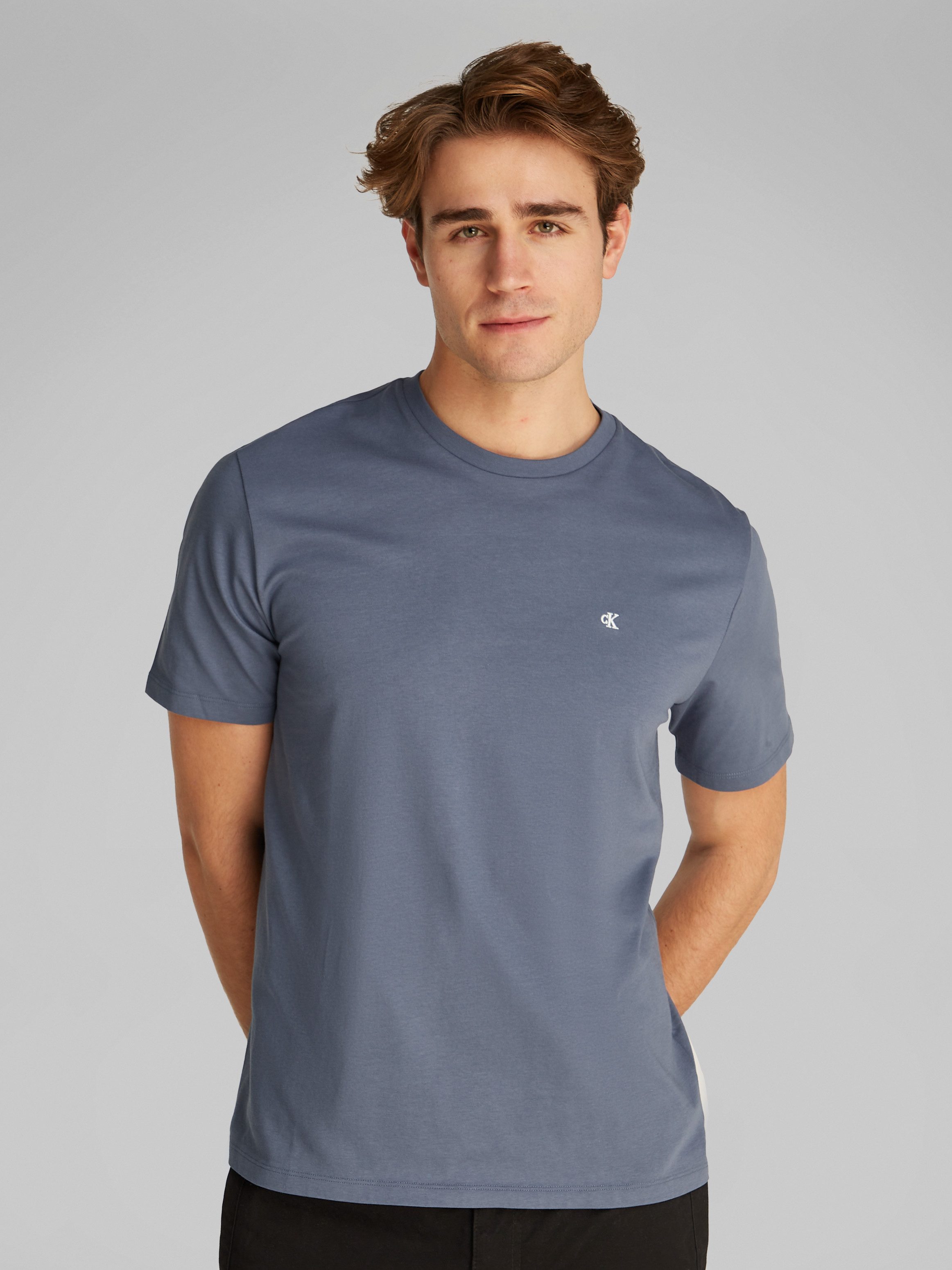 T-Shirt SS SMOOTH CTTN SOLID CREWNK TEE