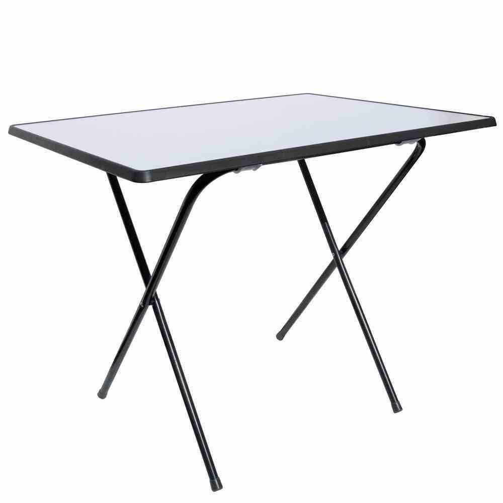 Gartentisch in anthrazit, weiß - 80x63x60 (BxHxT)