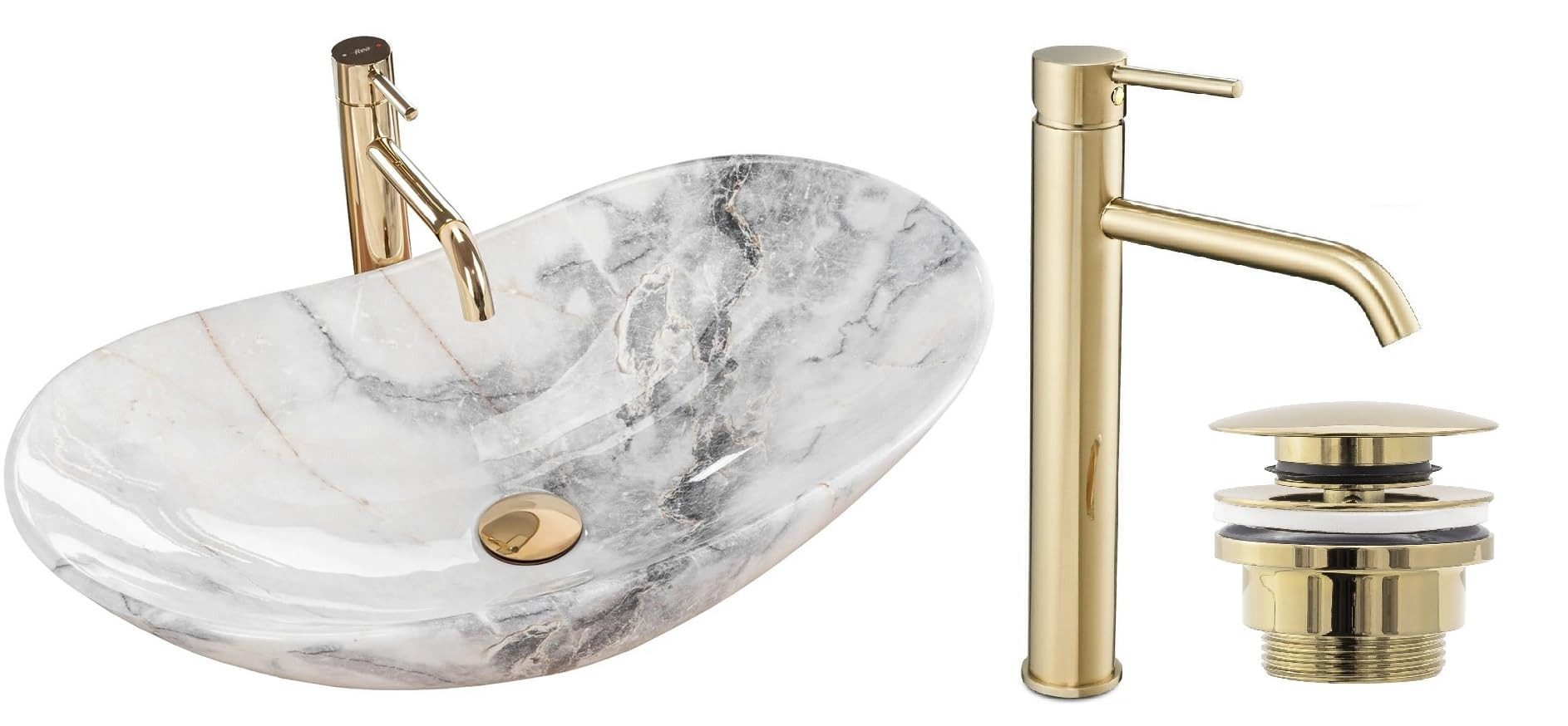 GTM Design Aufsatzwaschbecken ROYAL Modern Waschbecken günstig online kaufen