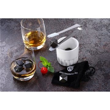 GRÄWE Eiswürfel-Steine GRÄWE Whiskey Geschenkset 9-tlg.