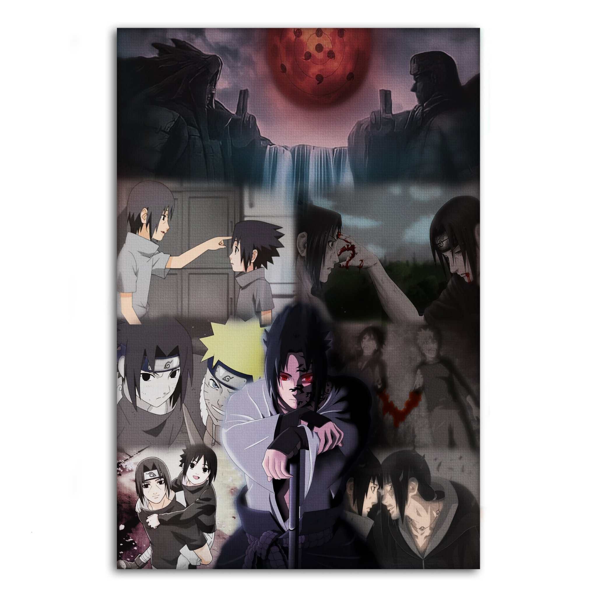 Wanddekoobjekt Sasuke's Revenge x SHADOW030 - Anime Leinwandbild
