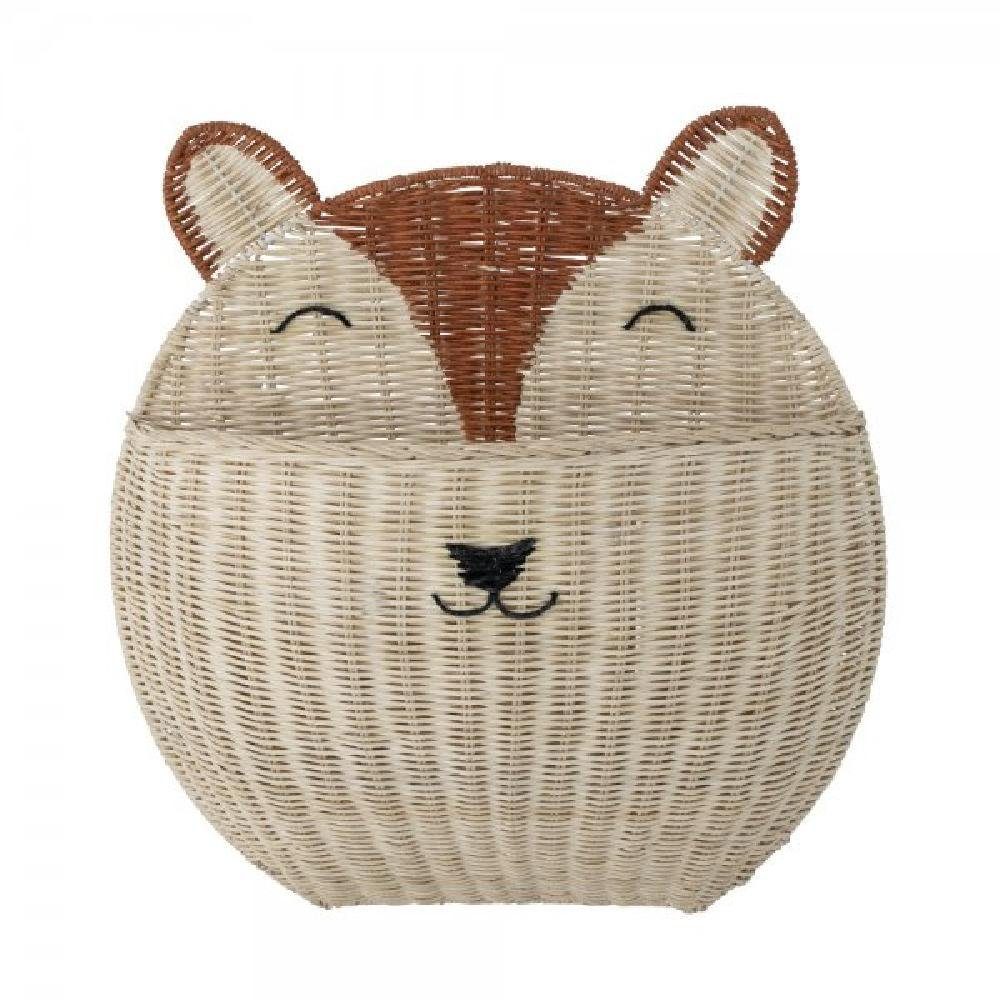 Bloomingville Kinderregal Wandkorb Gerti Natur Rattan