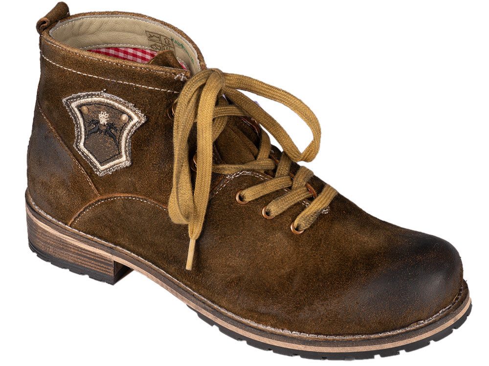 Maddox Trachtenschuhe Kaprun urig espresso Stiefel