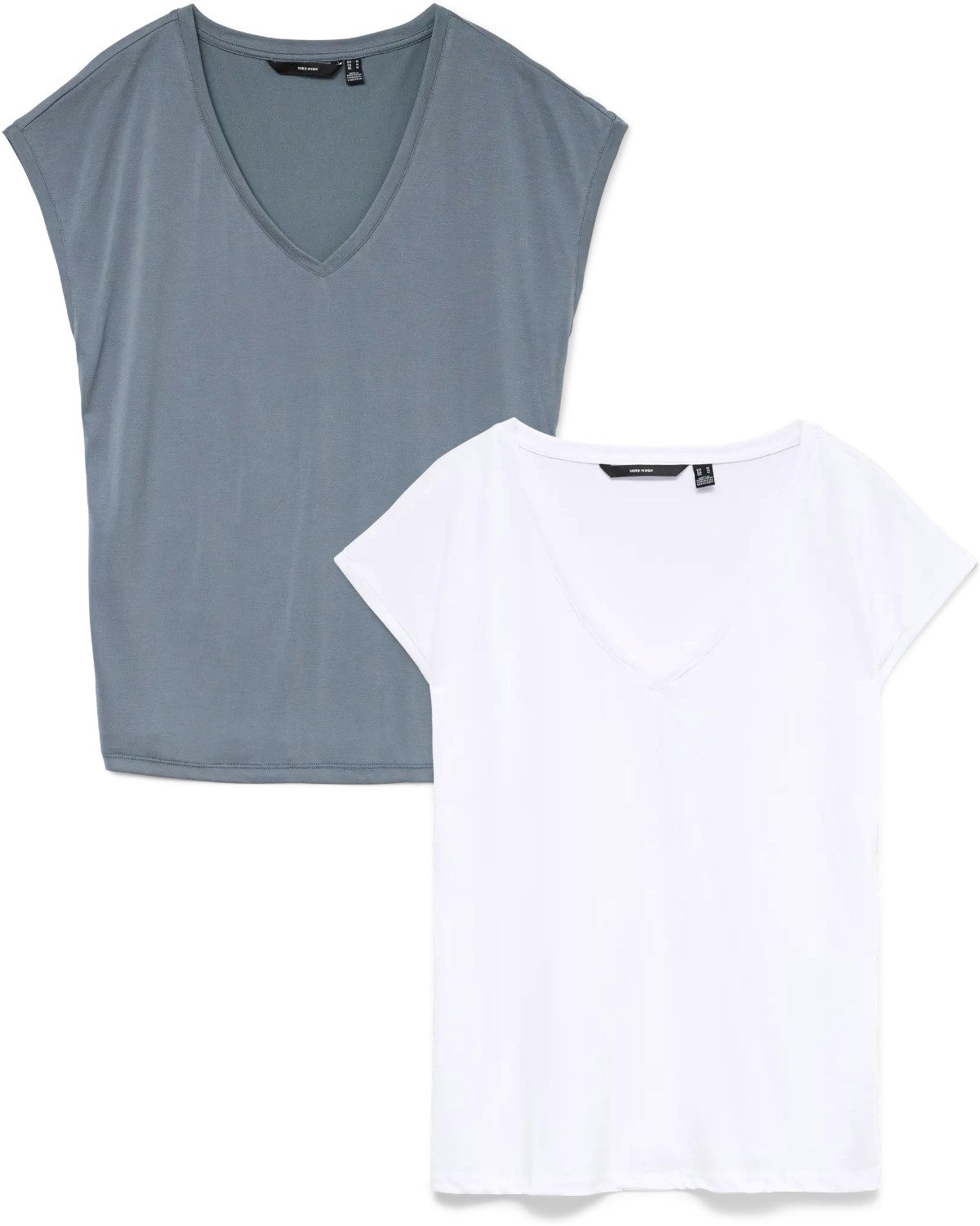 Vero Moda T-Shirt (2er-Pack) Basic Shirt günstig online kaufen