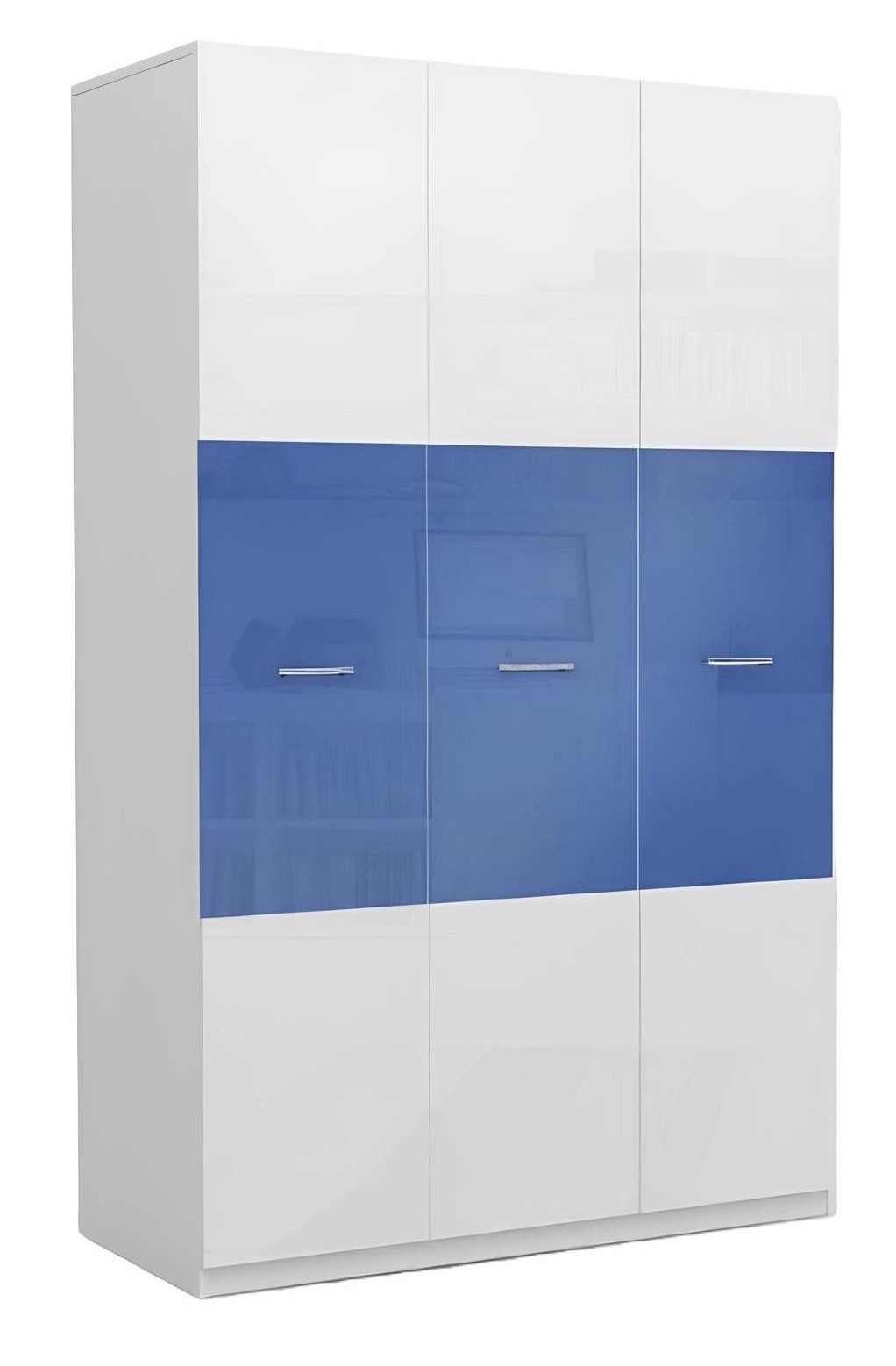 Xlmoebel Kleiderschrank Stilvoller Jugendschrank aus hochwertigem Holz in Weiß (1-St., Kleiderschrank) Hergestellt in Europa