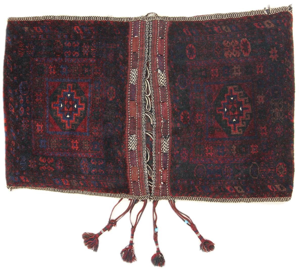 Orientteppich Balutsch 64x110 5 Höhe: Handgeknüpfter mm rechteckig, Trading, Nain Orientteppich