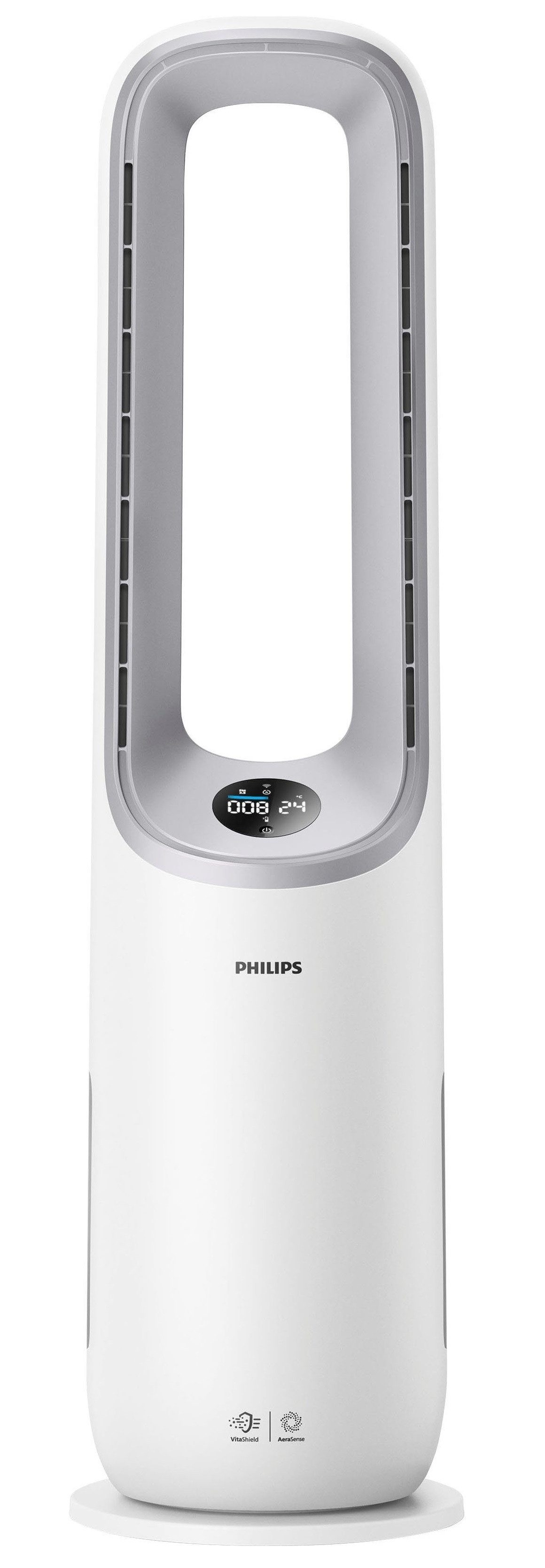 Philips Luftreiniger 2in1 Ventilator Kühlfunktion AMF765/10, für 54 m² Räume, HEPA13/14 Filter & App Steuerung